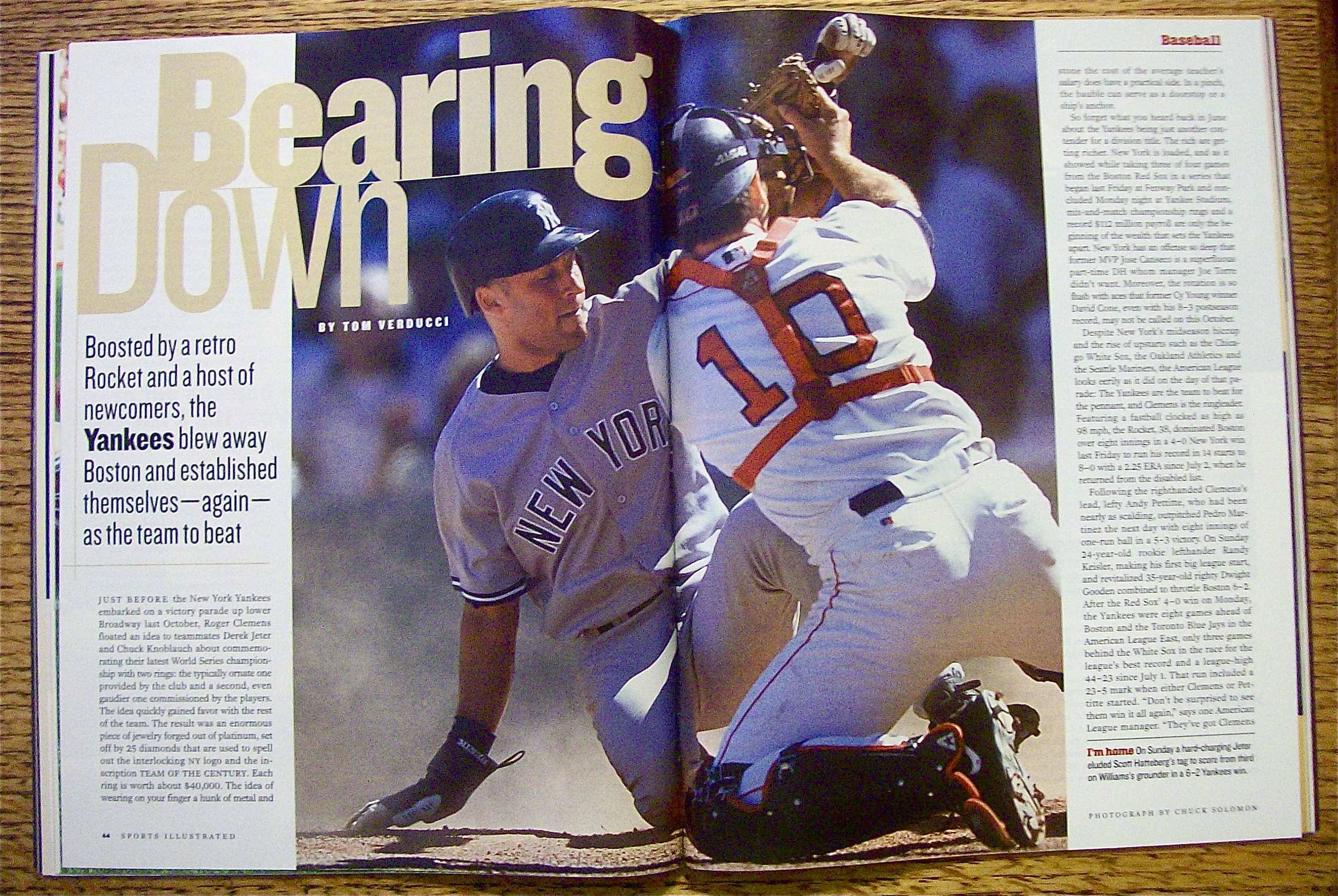 Sports Illustrated Magazine September 18, 2000 Fired