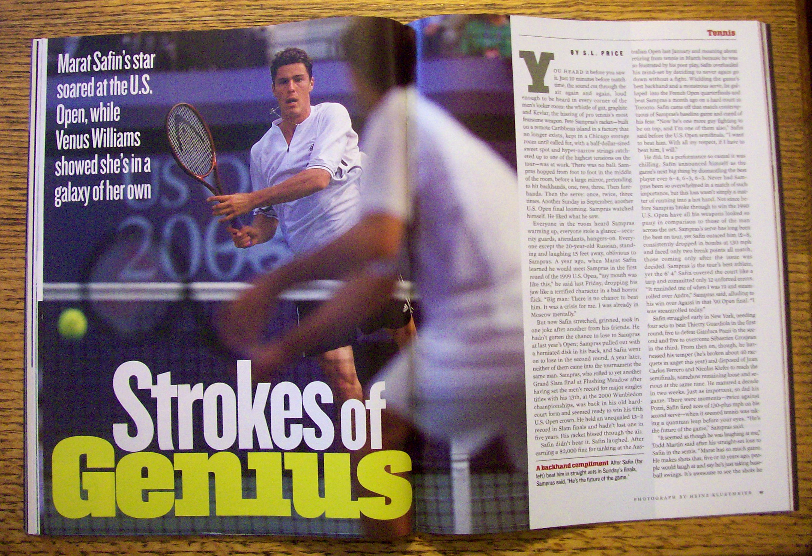 Sports Illustrated Magazine September 18, 2000 Fired