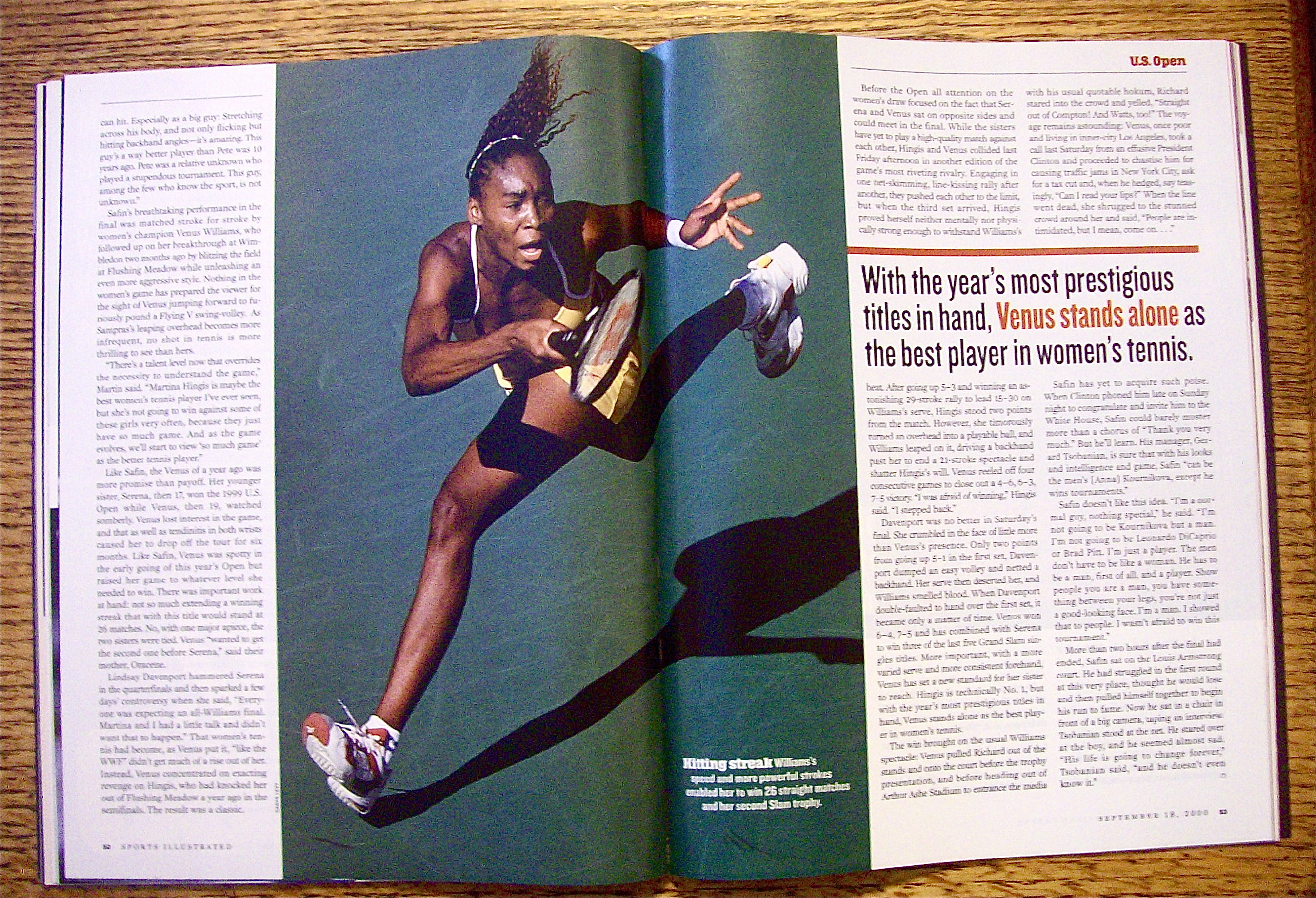 Sports Illustrated Magazine September 18, 2000 Fired