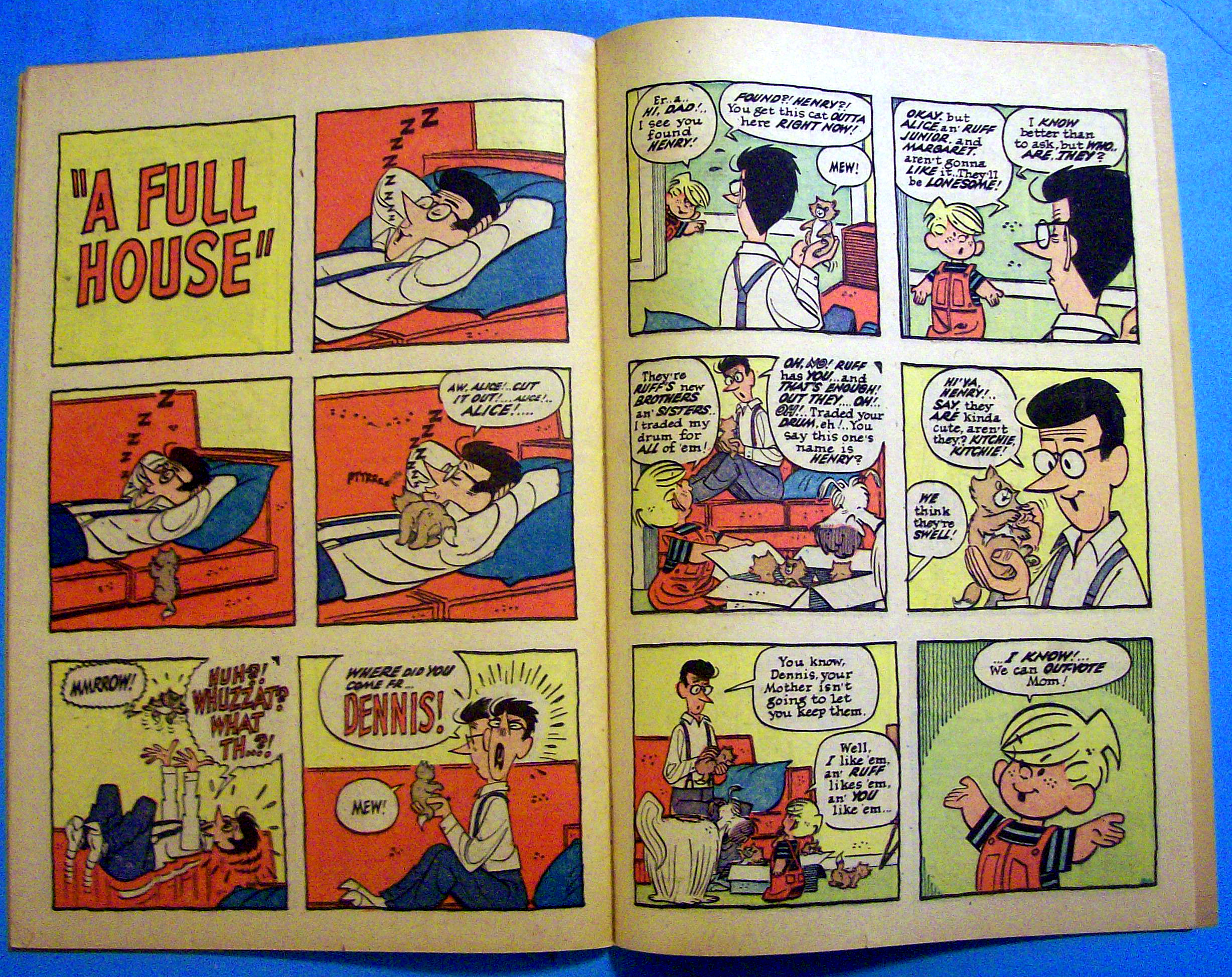 Dennis The Menace #53 August 1961 Papa Dennis