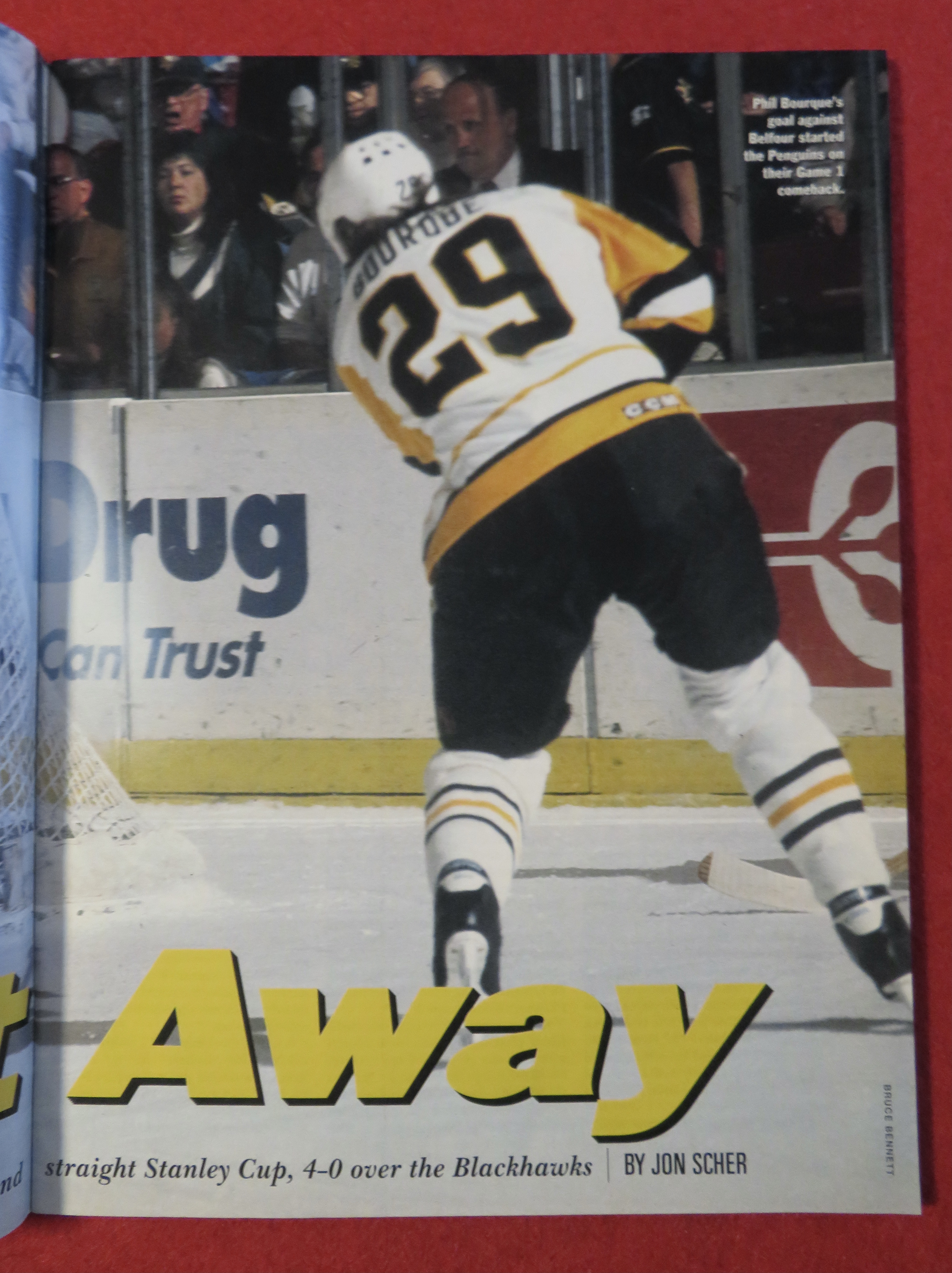 Sport Illustrated Magazine June 8, 1992 Mario Lemieux