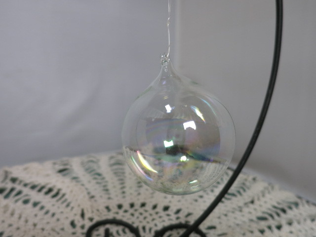 Blown Glass Ball Ornament
