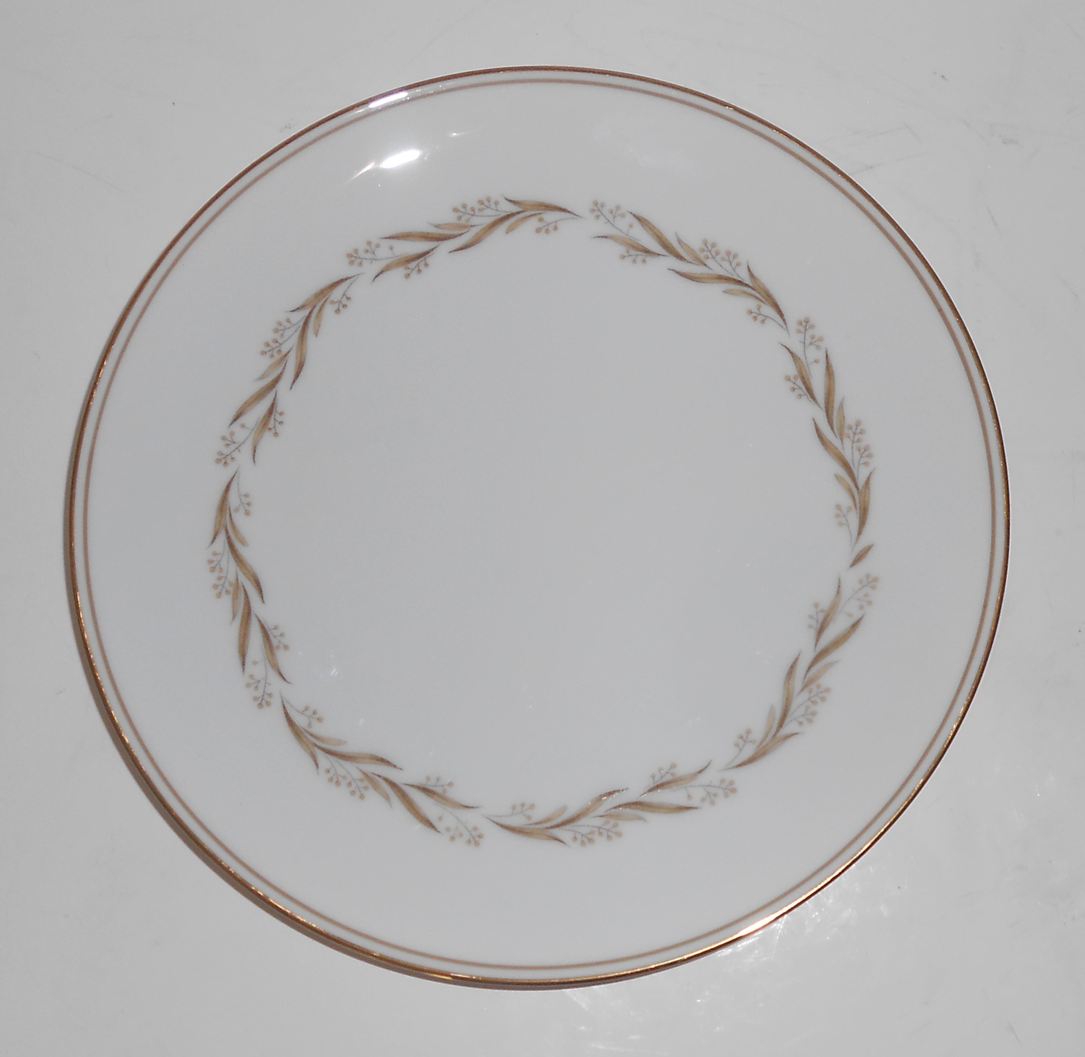 Noritake China Porcelain Laurel w/Gold 5903 Salad Plate