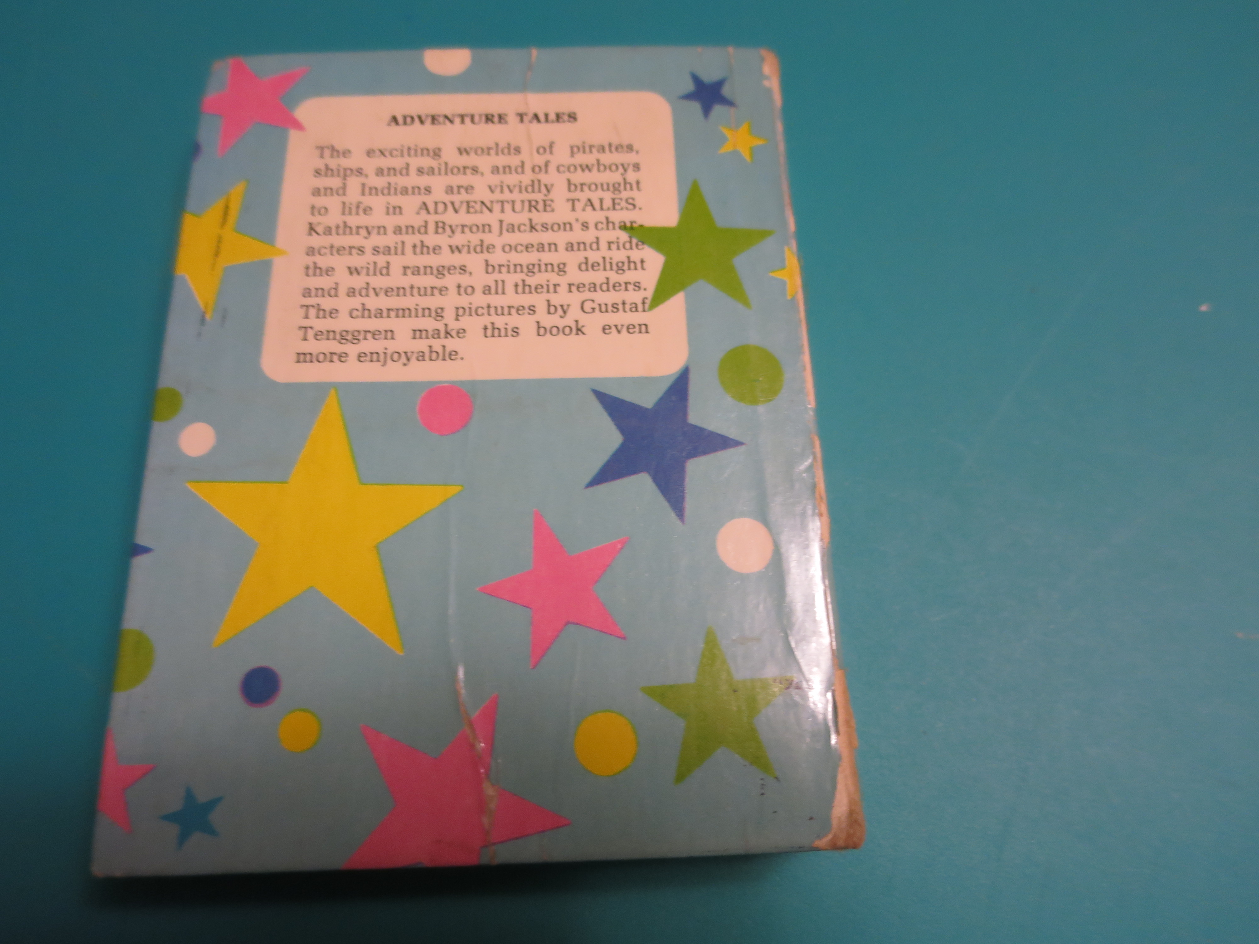 Adventure Tales A Golden Star Book by K and B Jackson 1967