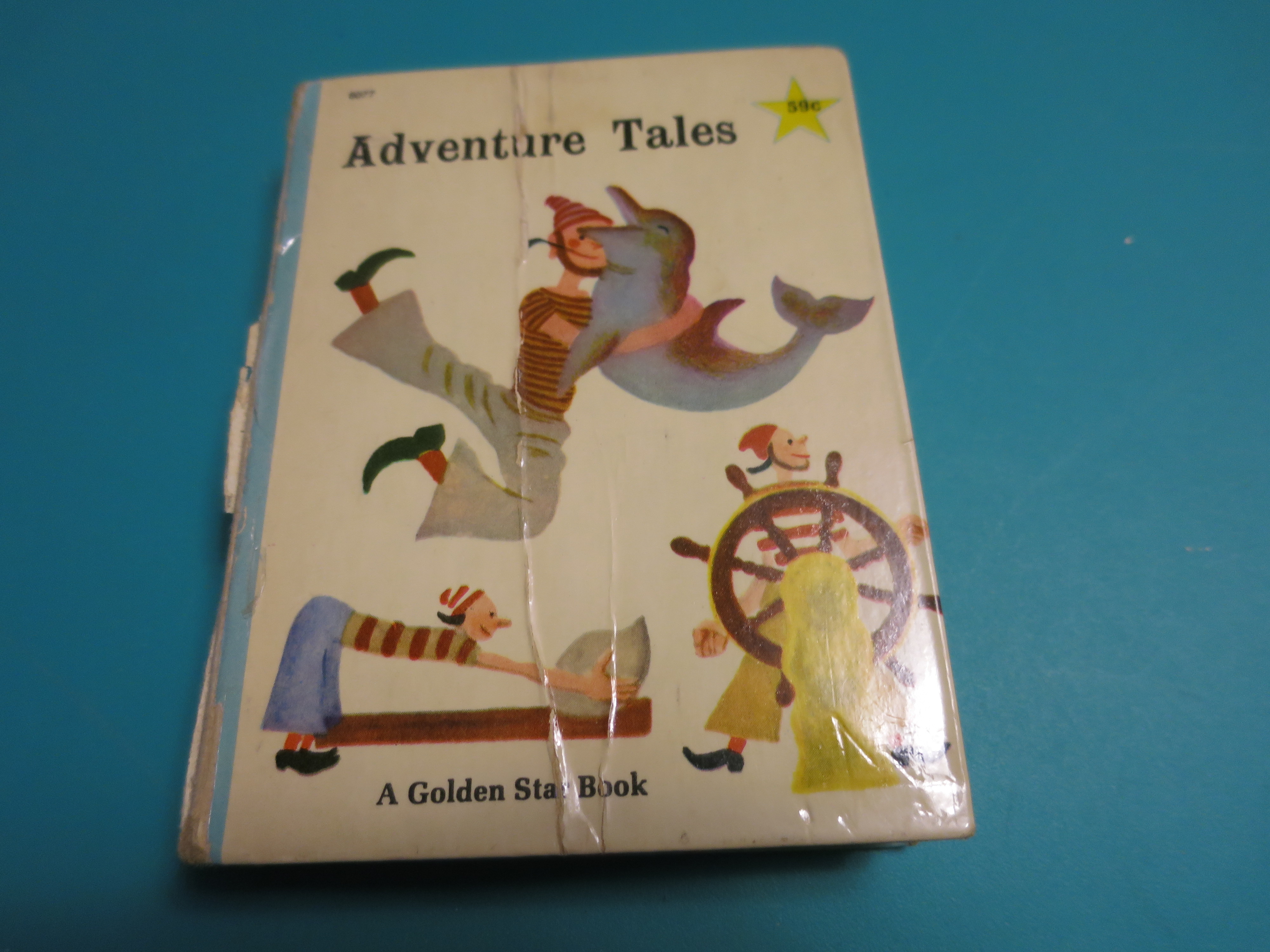 Adventure Tales A Golden Star Book by K and B Jackson 1967