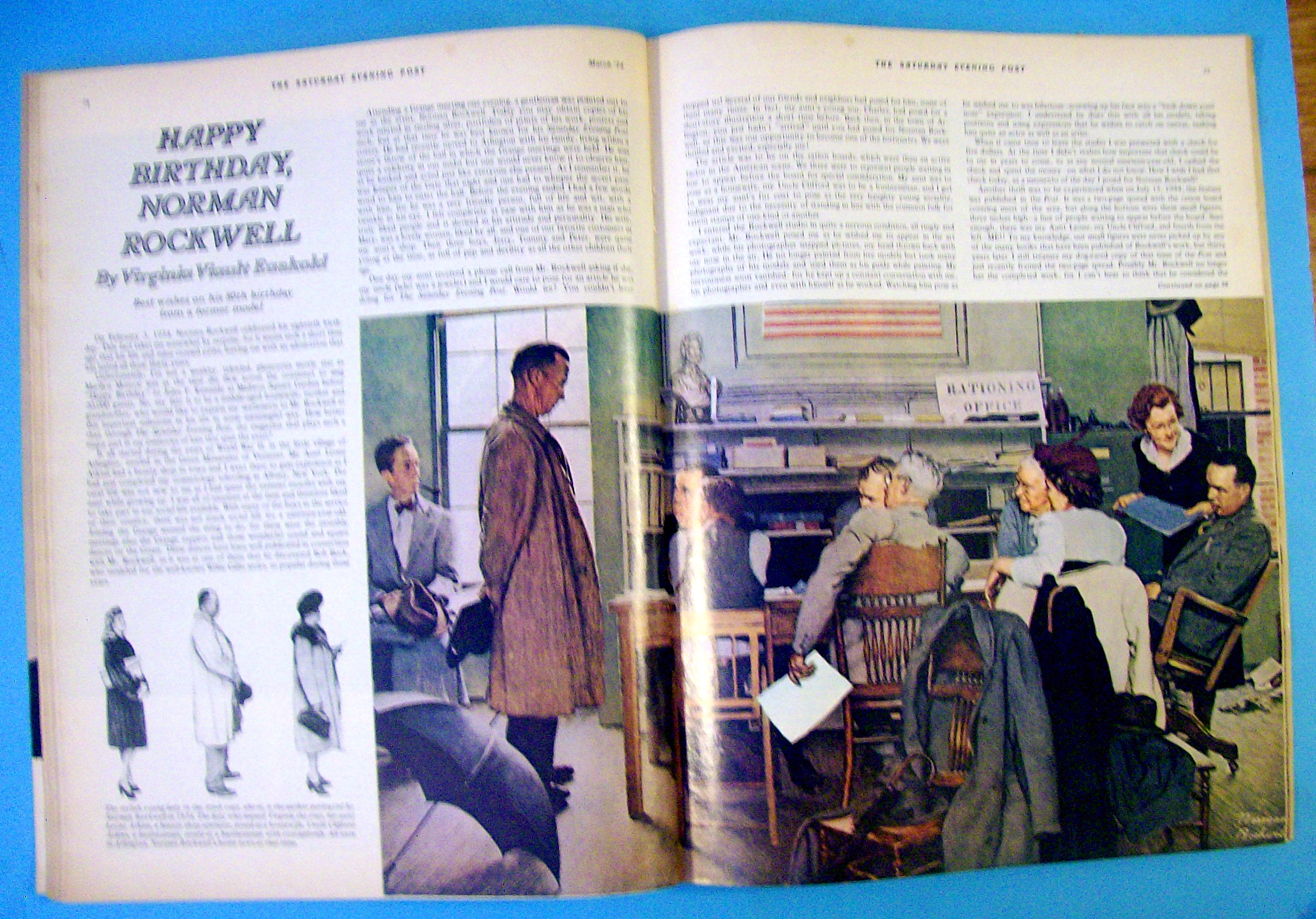 Saturday Evening Post Magazine March 1974 Mike Douglas