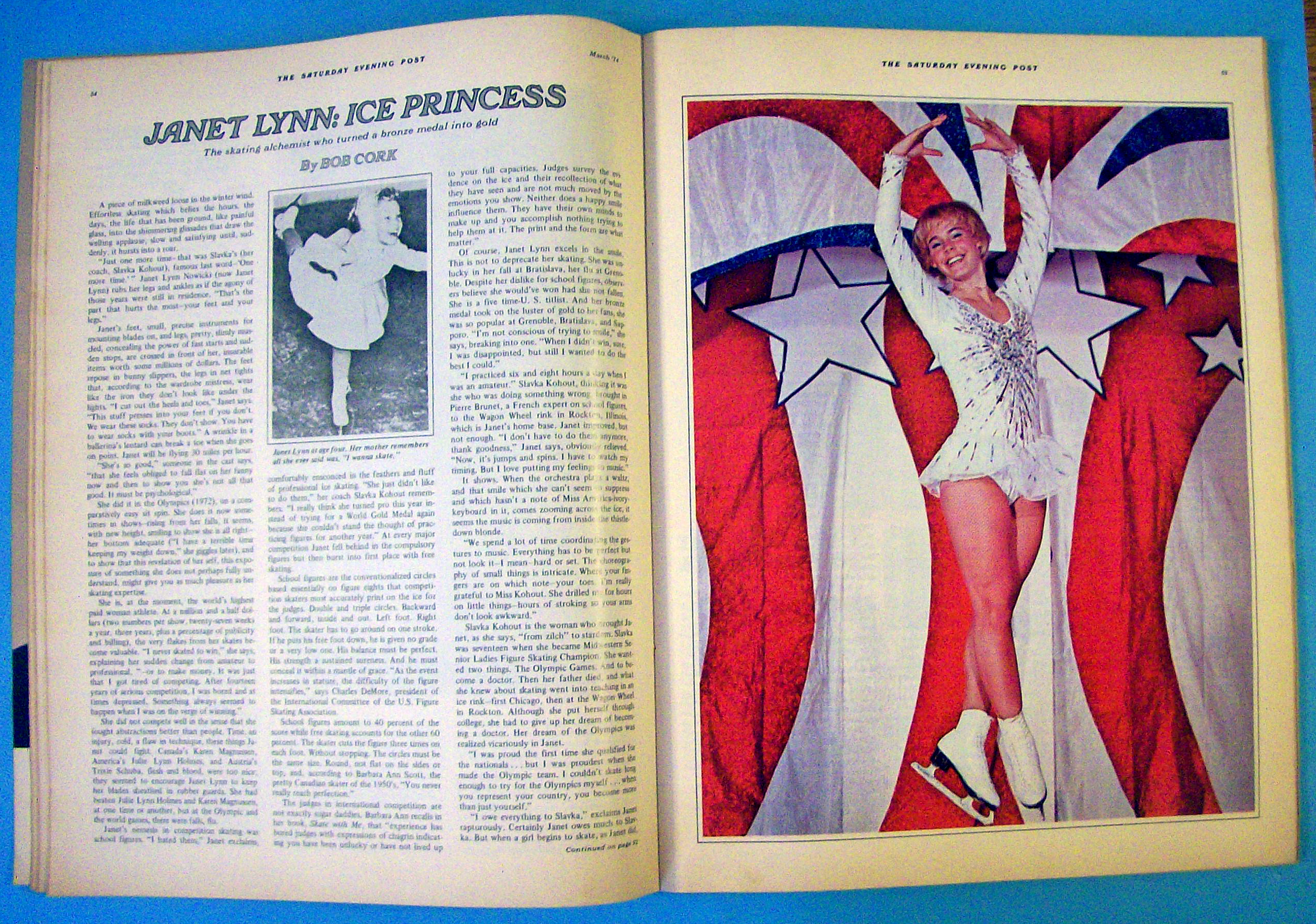 Saturday Evening Post Magazine March 1974 Mike Douglas