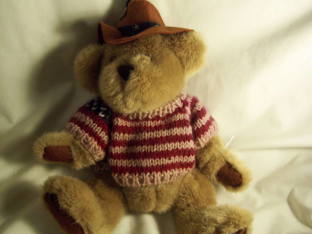 Brass Button Bear Cody Teddy Bear