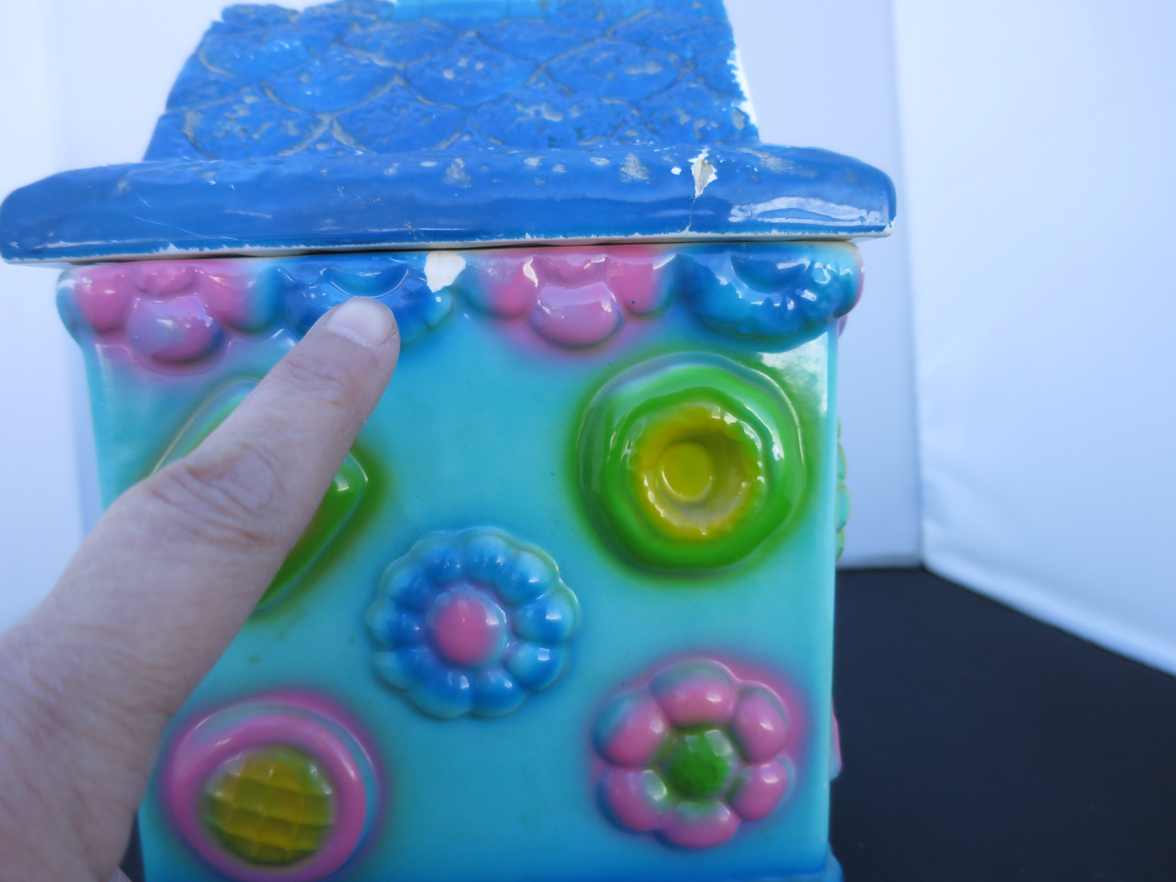 Cookies Cookie House Cookie Jar Royal Sealy Japan as found