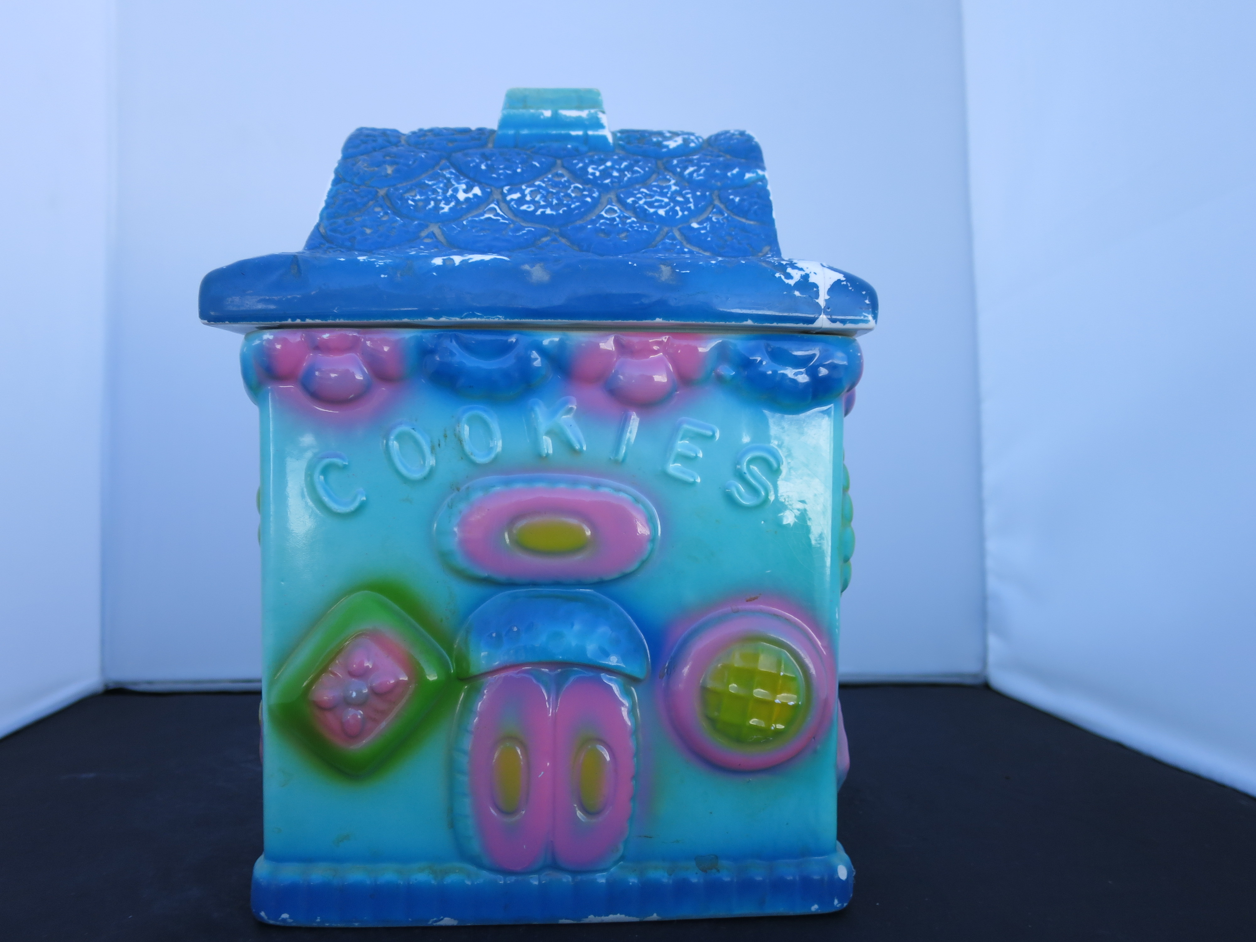 Cookies Cookie House Cookie Jar Royal Sealy Japan as found