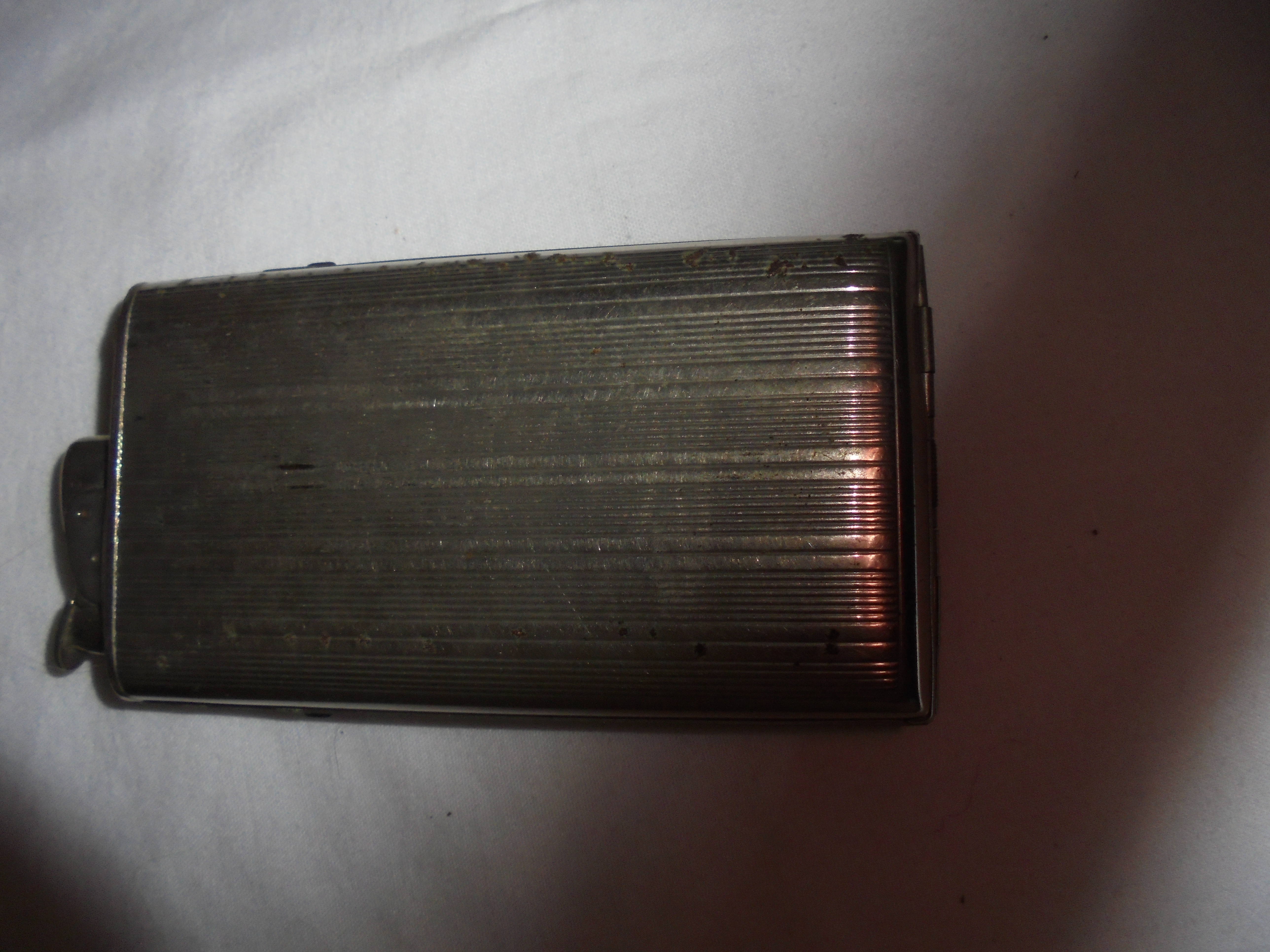 Evans Lighter Cigarette Case