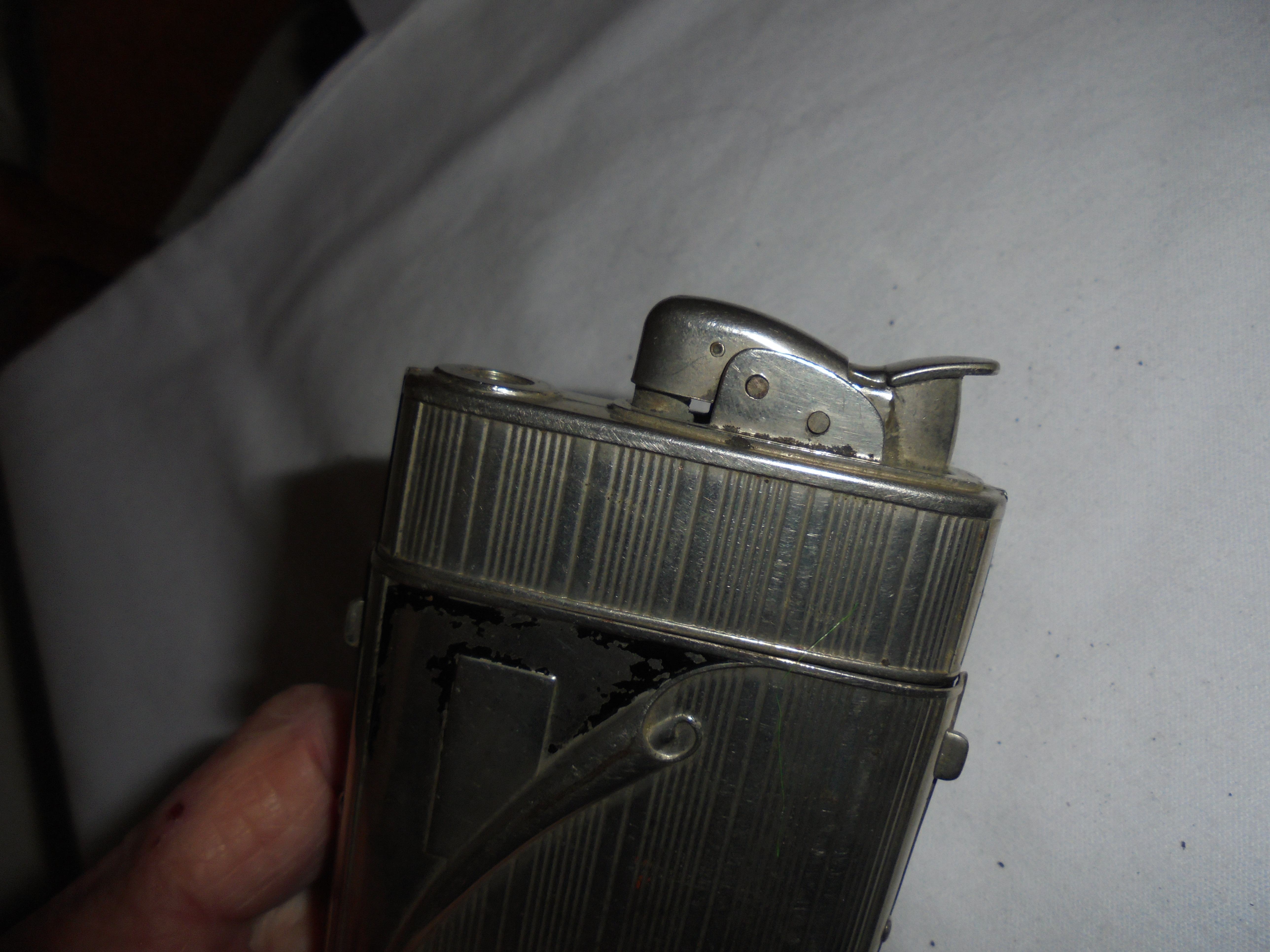 Evans Lighter Cigarette Case
