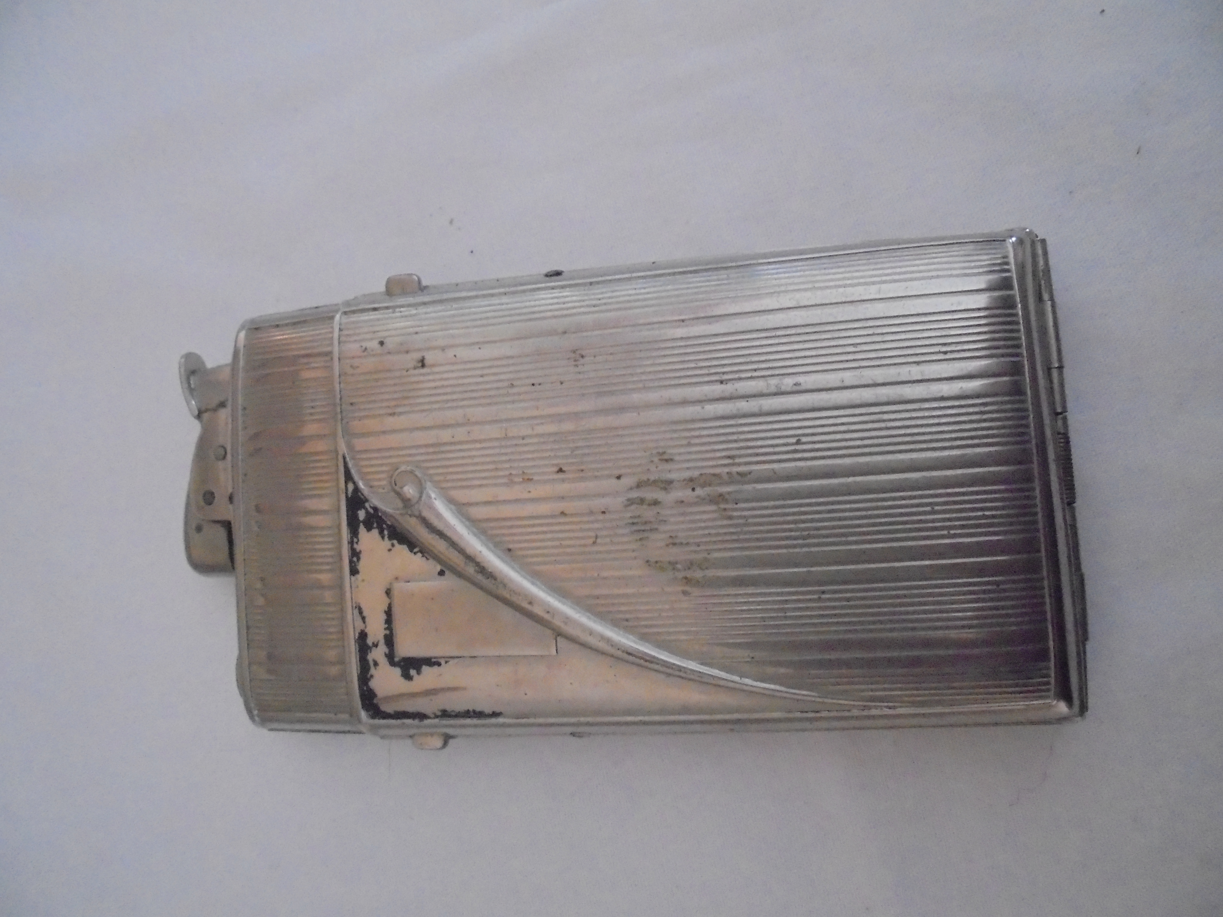 Evans Lighter Cigarette Case