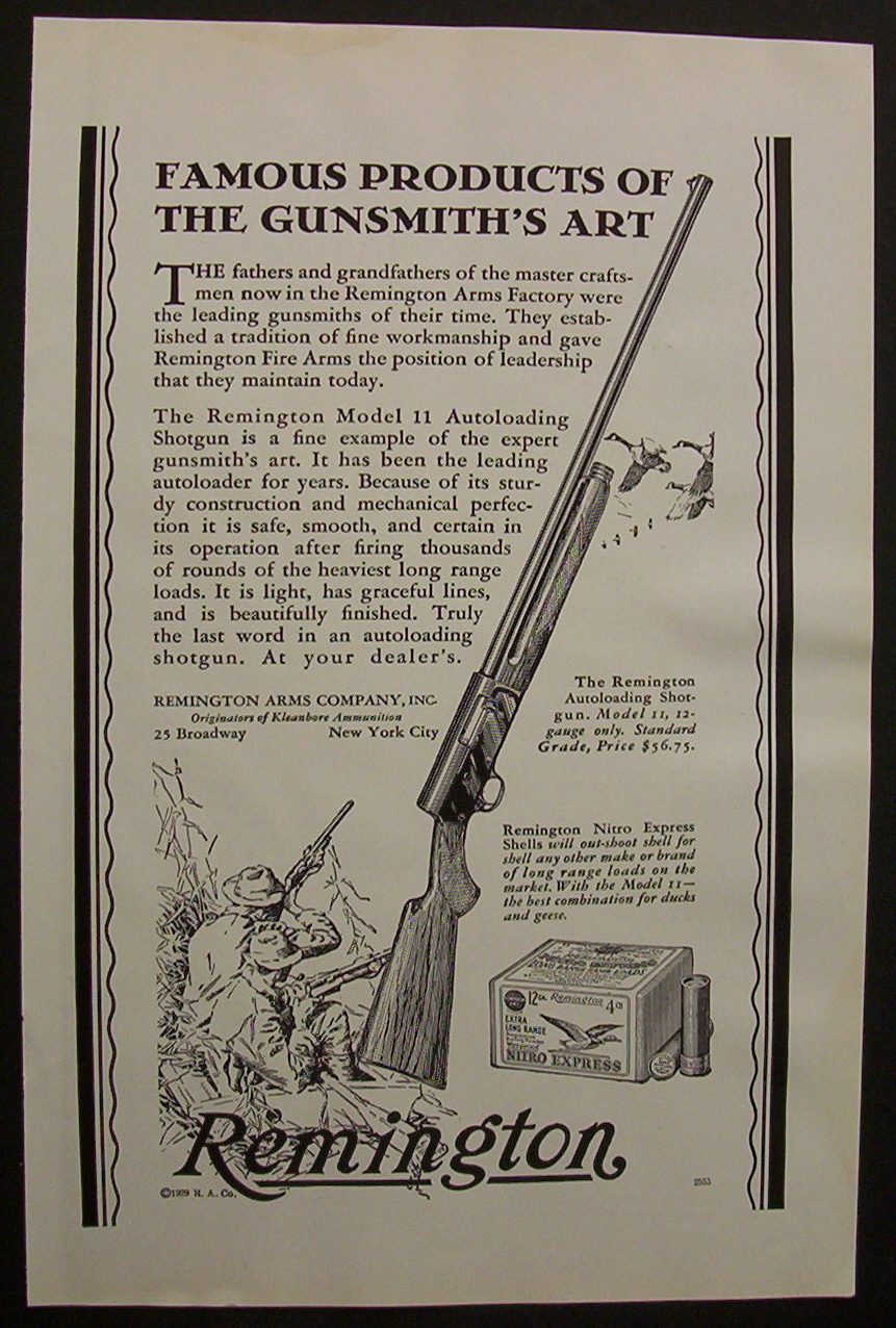 1929  Remington  Arms