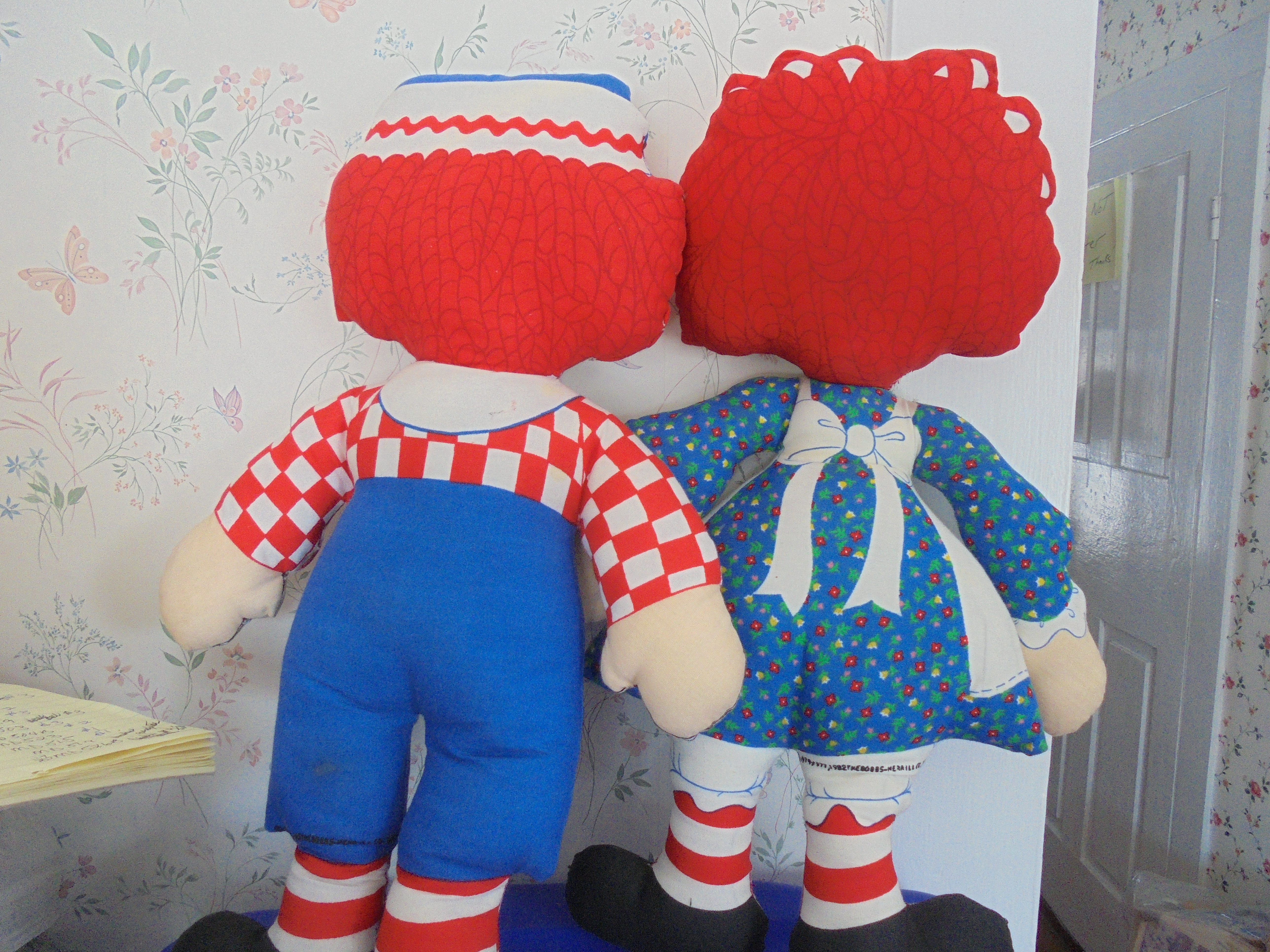 Raggedy Ann and Andy Doll 1982 Bobbs Merrill