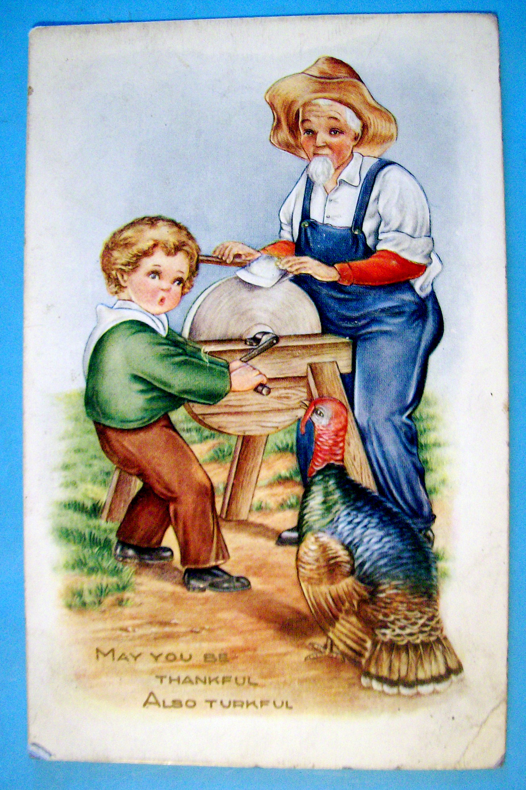 May You Be Thankful Postcard