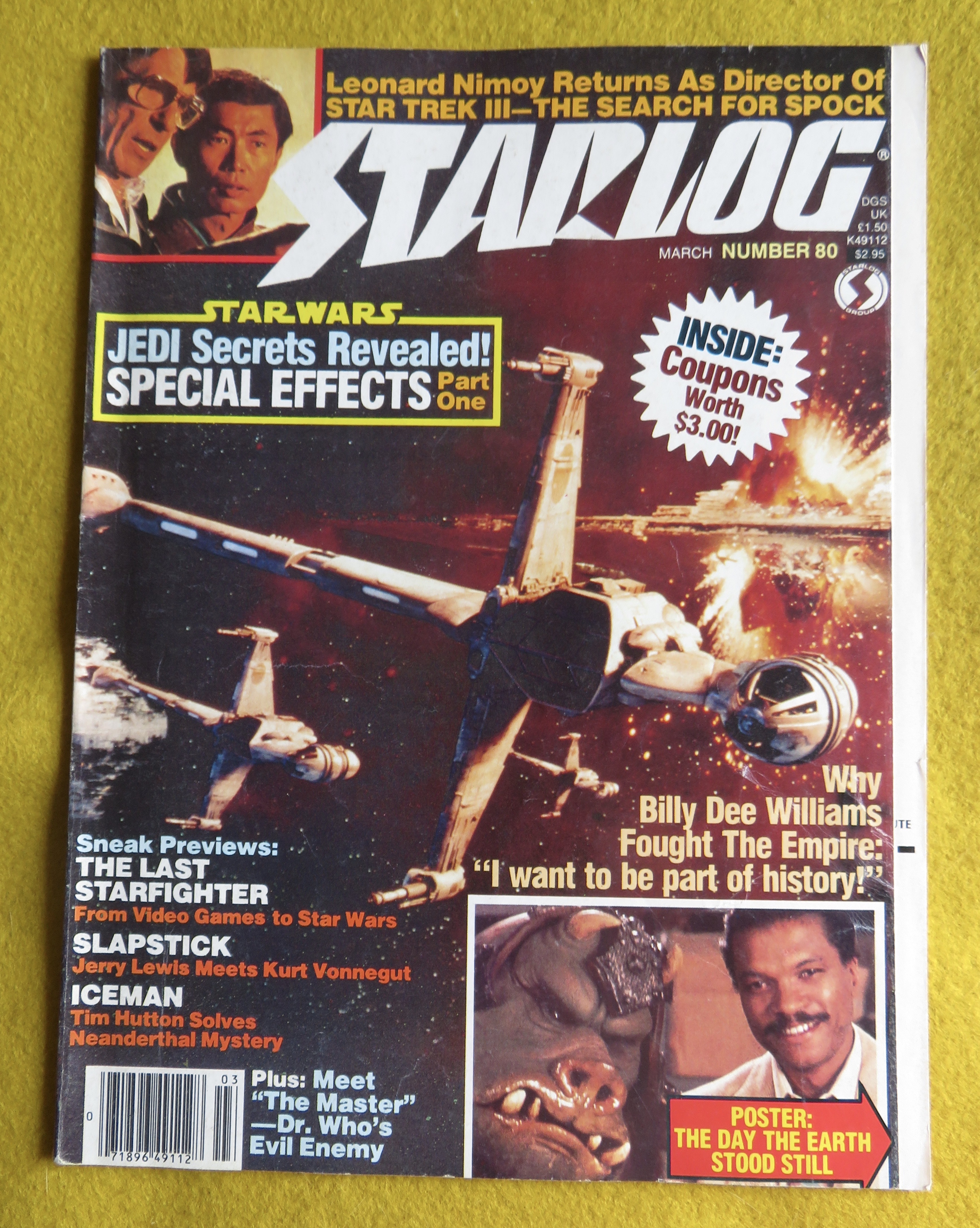 Starlog Magazine March 1984 Jedi Secrets Revealed