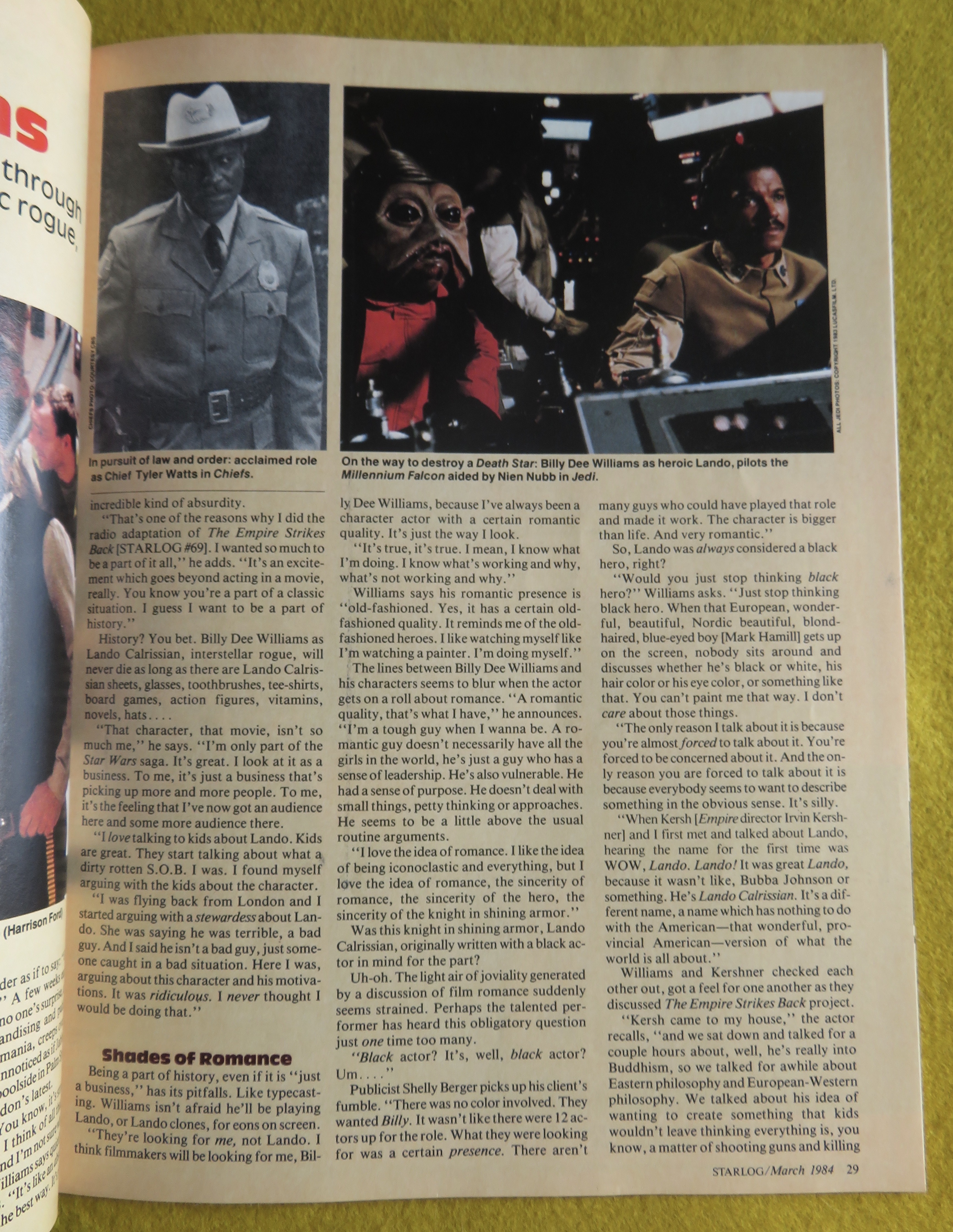 Starlog Magazine March 1984 Jedi Secrets Revealed