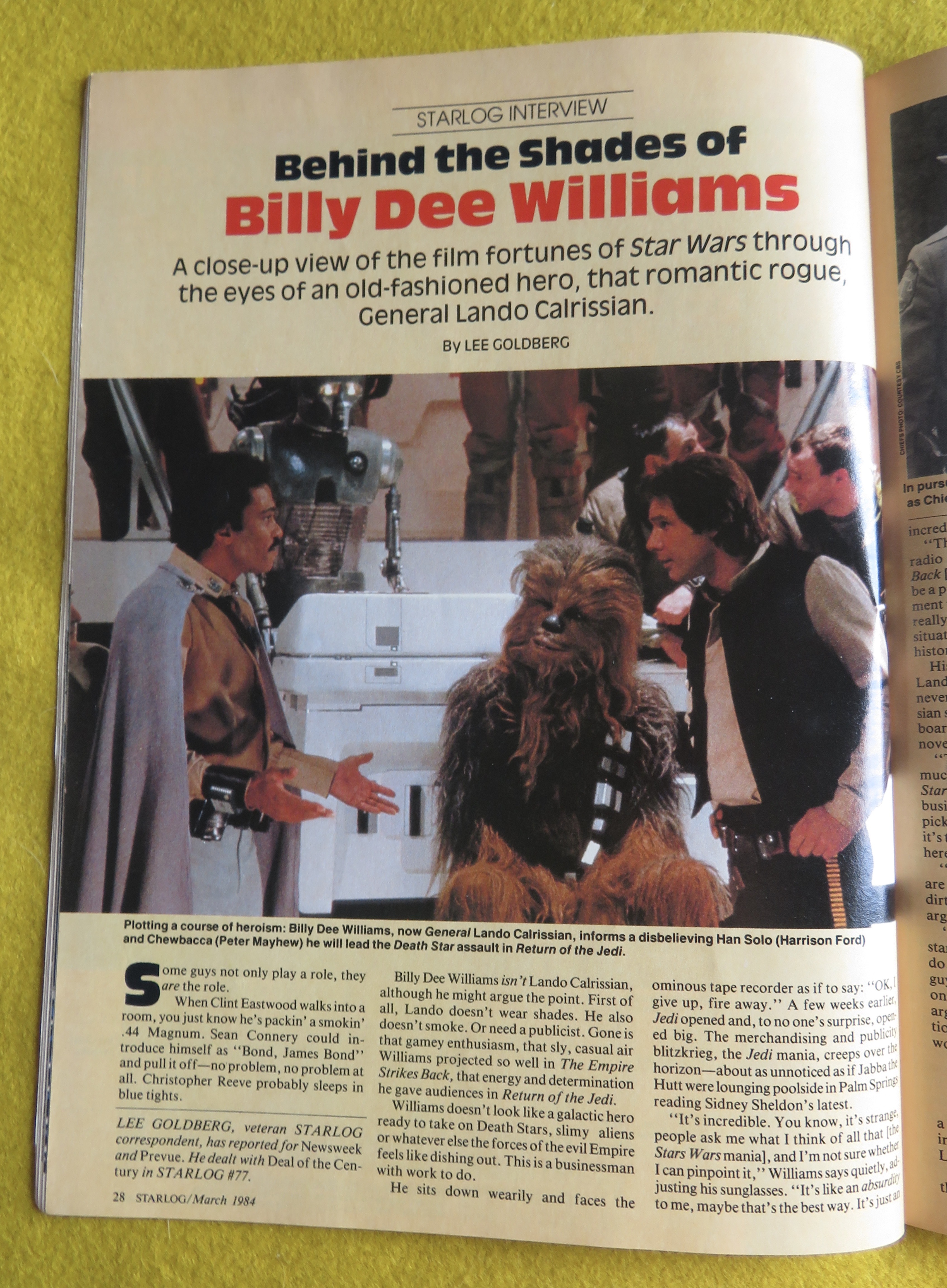 Starlog Magazine March 1984 Jedi Secrets Revealed
