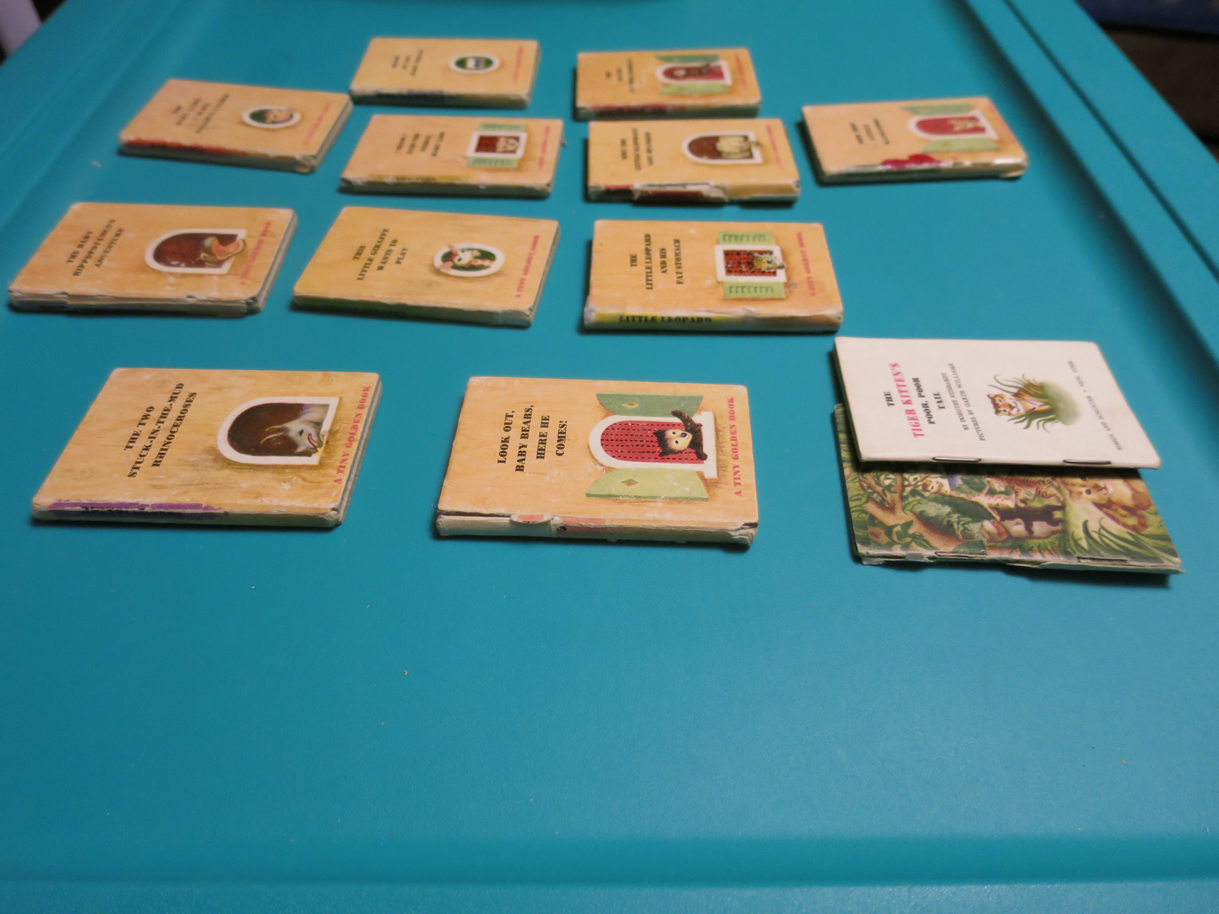 Tiny Golden Books Set of 11 1940's