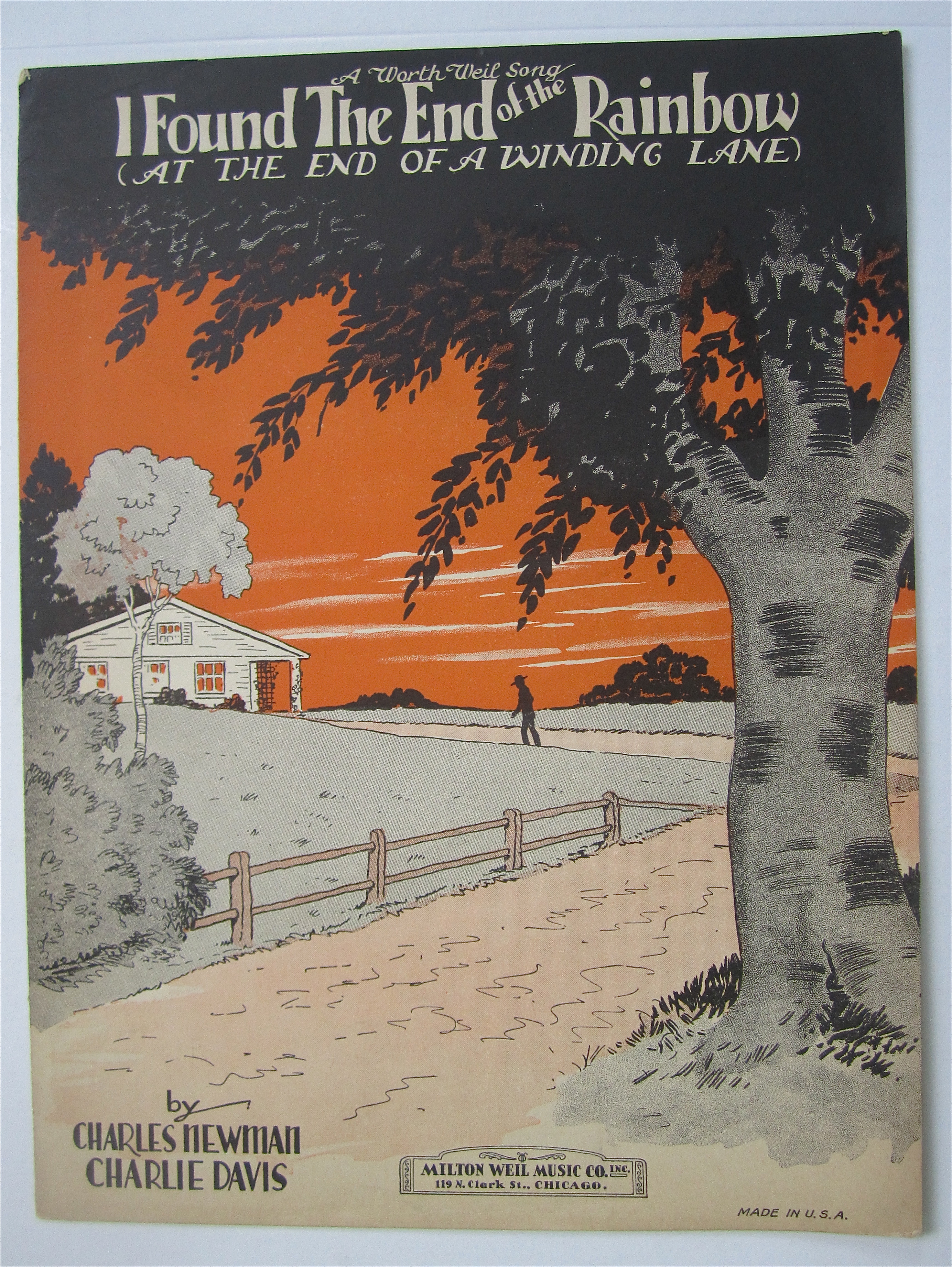 Sheet Music 1931 I Found The End Of The Rainbow