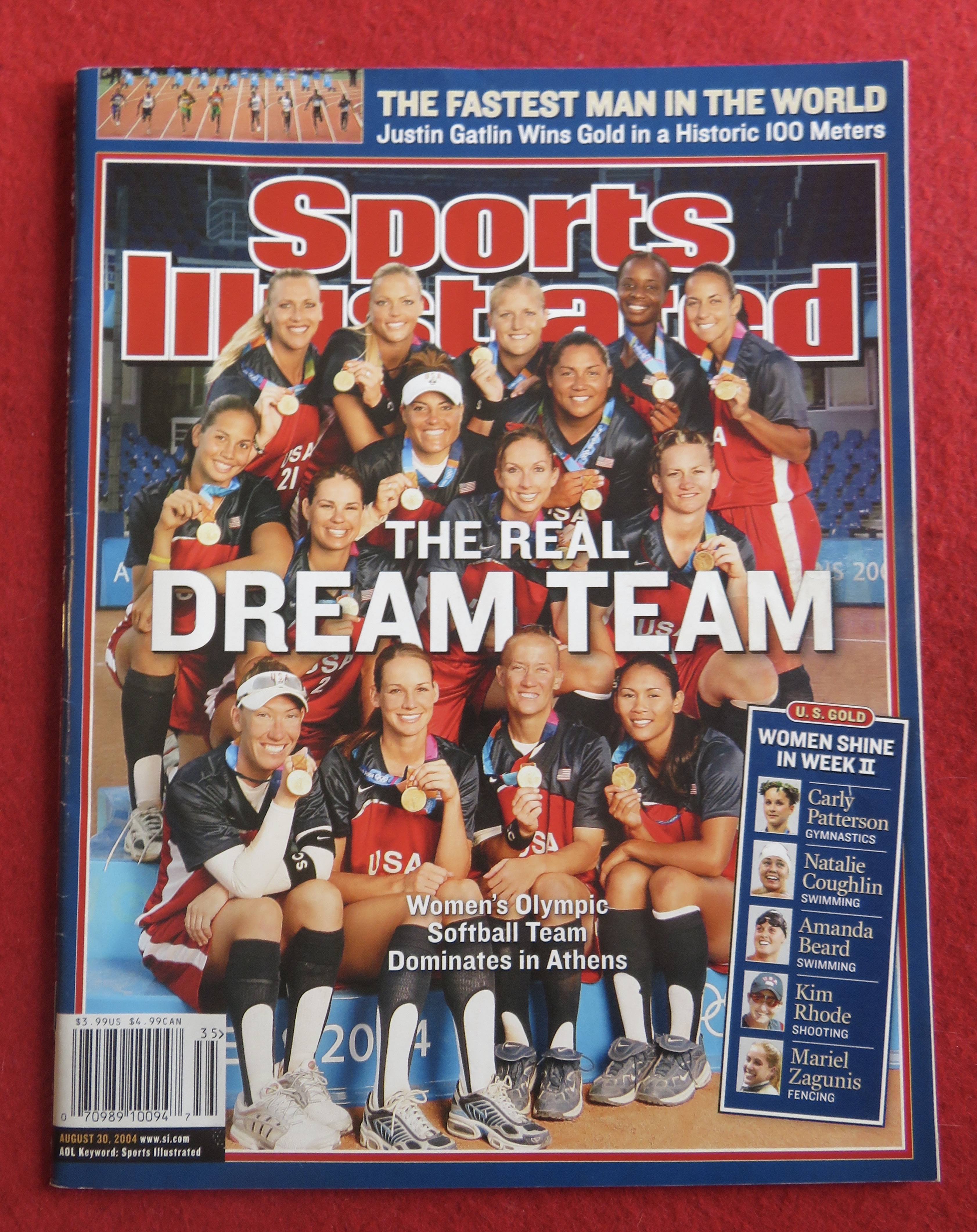 Sports Illustrated Magazine August 30, 2004.Dream Team