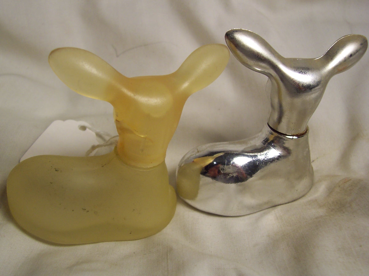 Avon Bottles Precious Doe and Silver Fawn