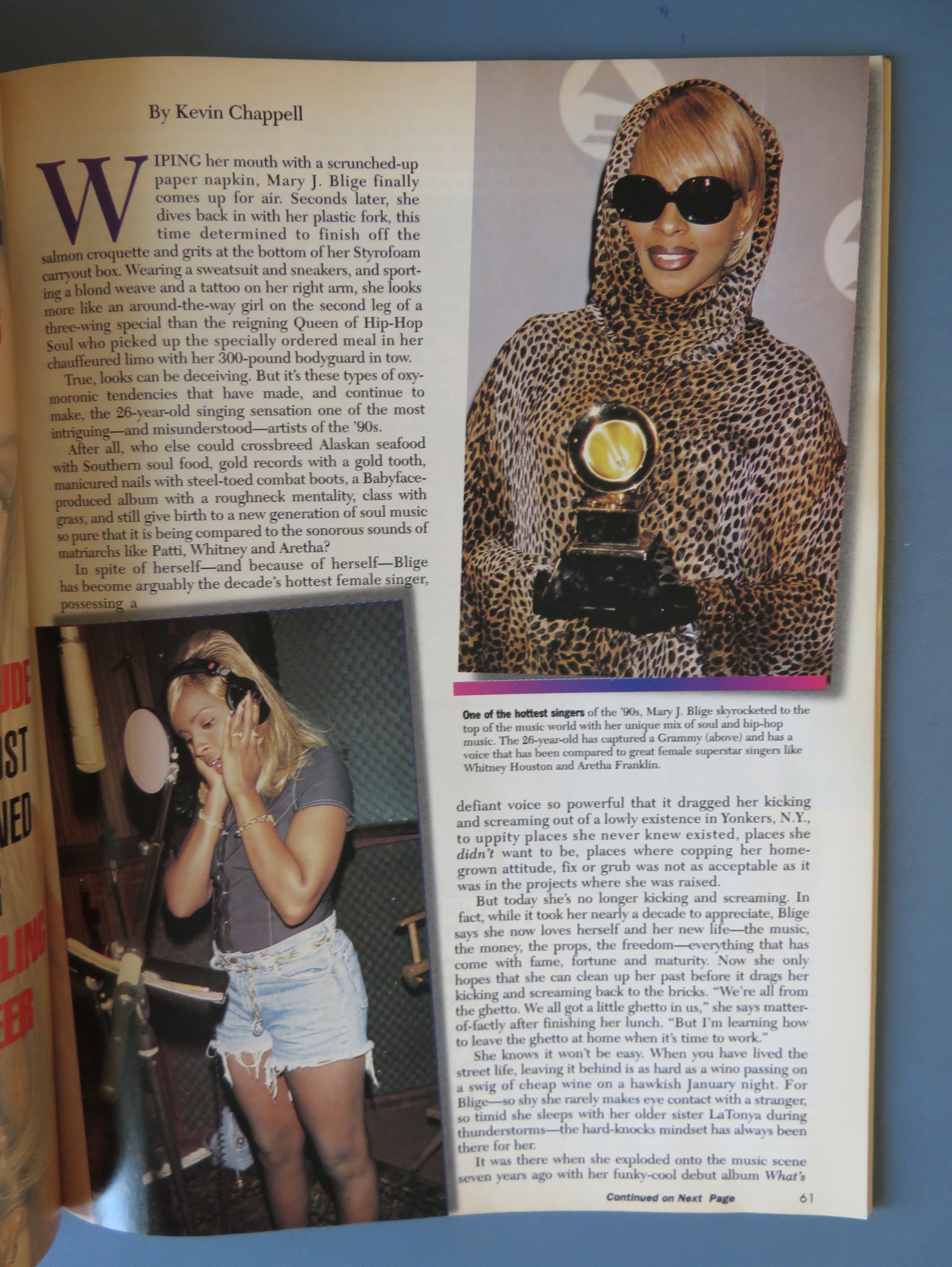 Ebony Magazine - January 1998 - Mary J. Blige