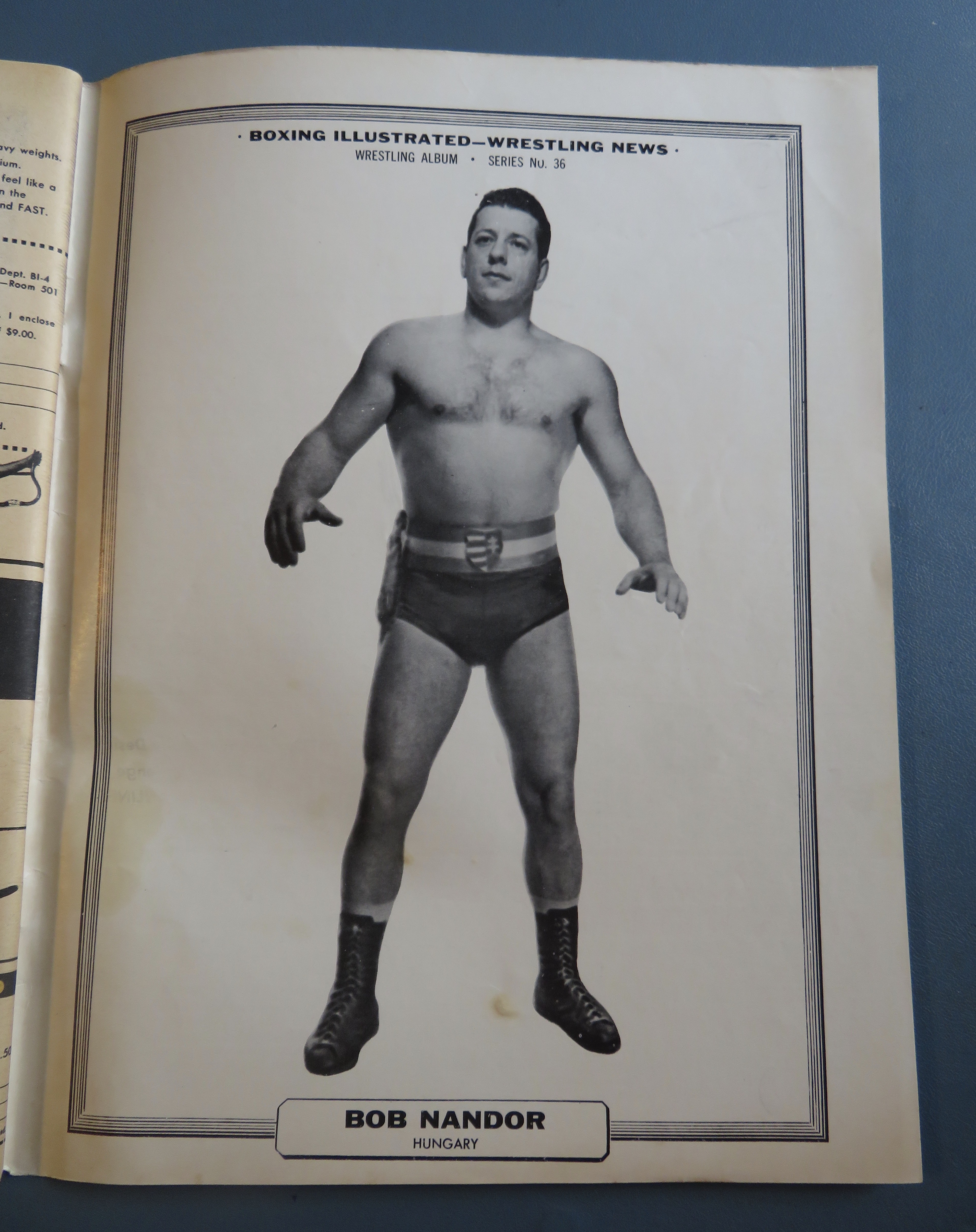 Boxing Illustrated Wrestling News Magazine April 1962
