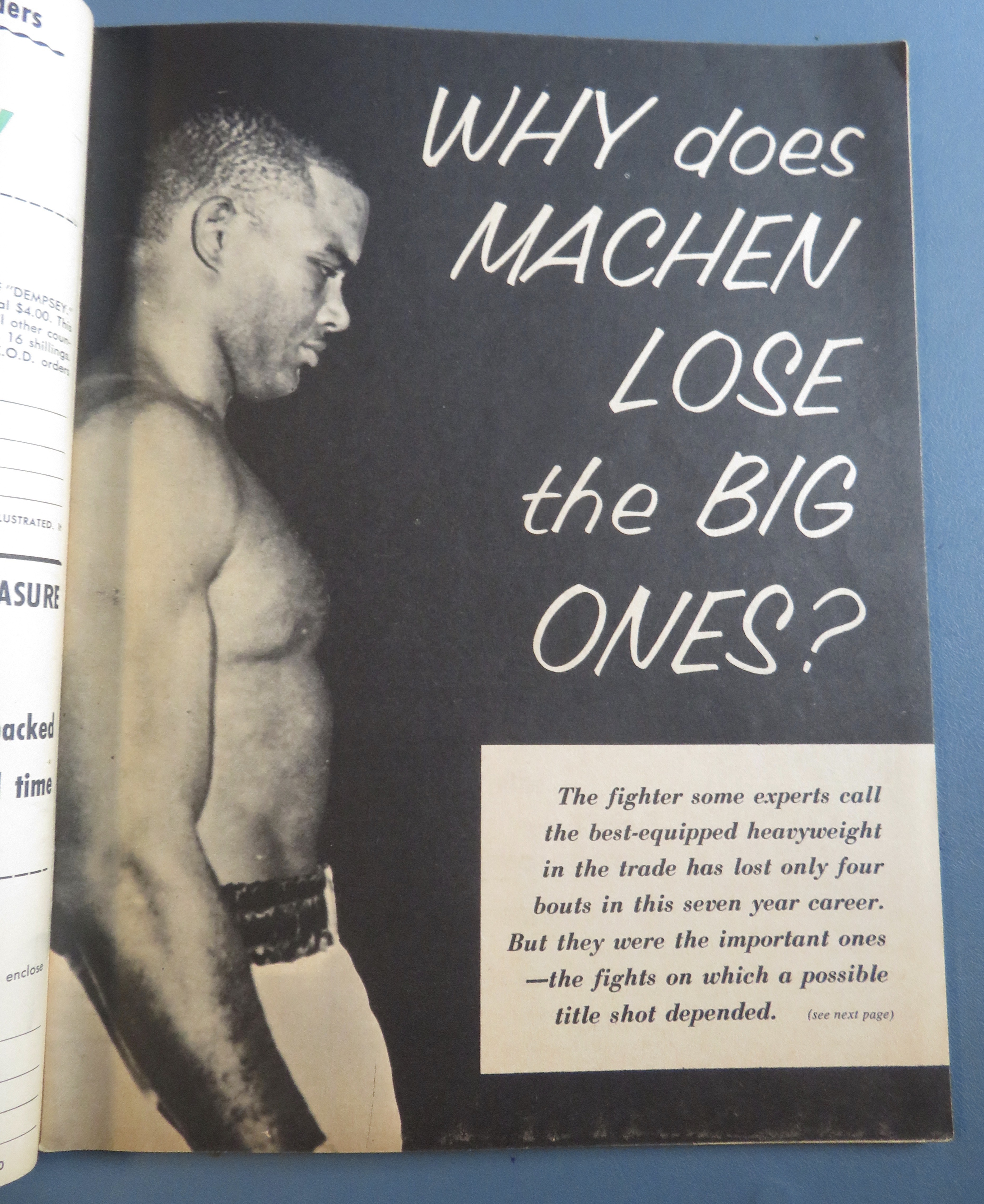 Boxing Illustrated Wrestling News Magazine April 1962