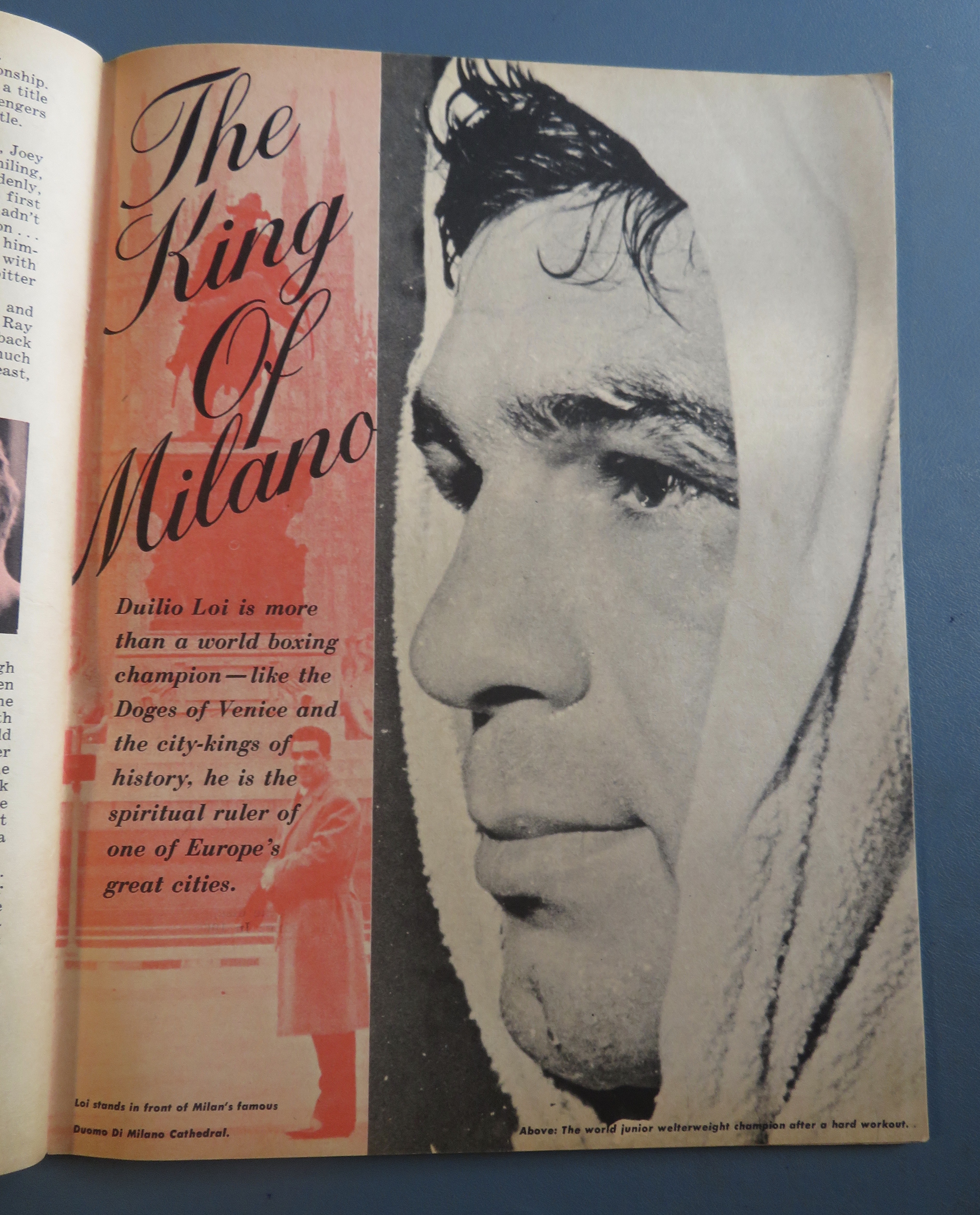 Boxing Illustrated Wrestling News Magazine April 1962