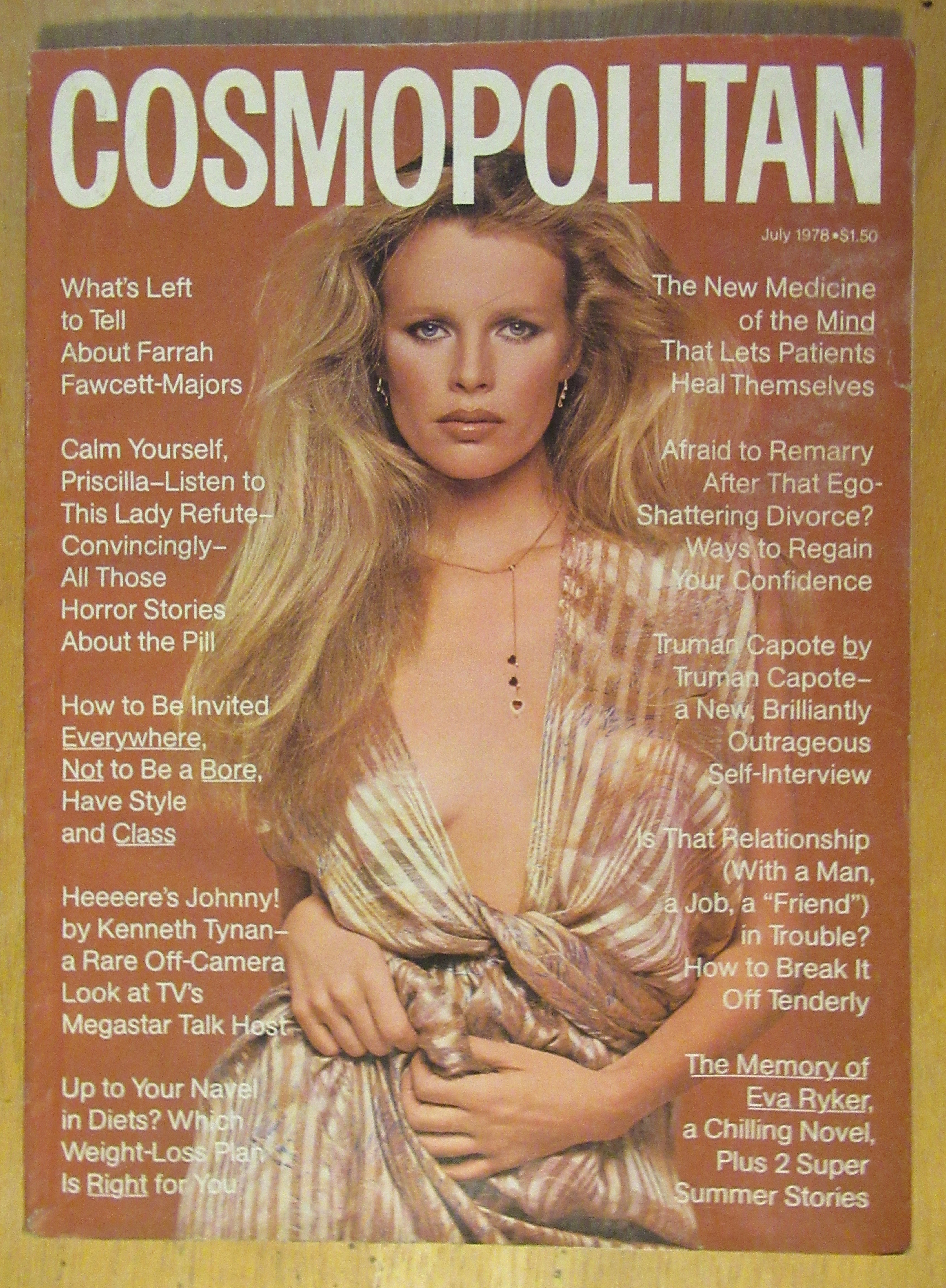 Cosmopolitan Magazine July 1978 Kim Basinger