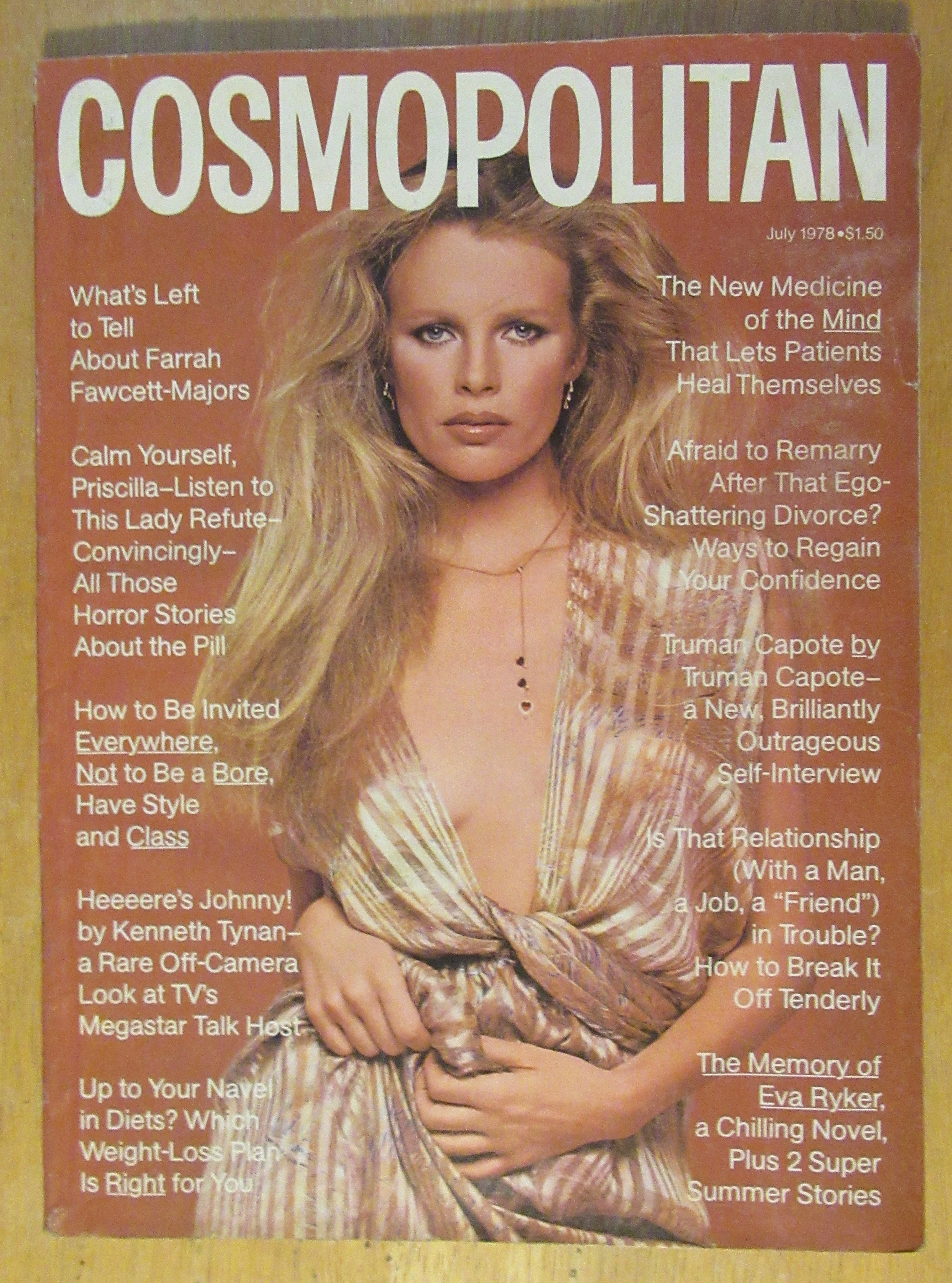 Cosmopolitan Magazine July 1978 Kim Basinger