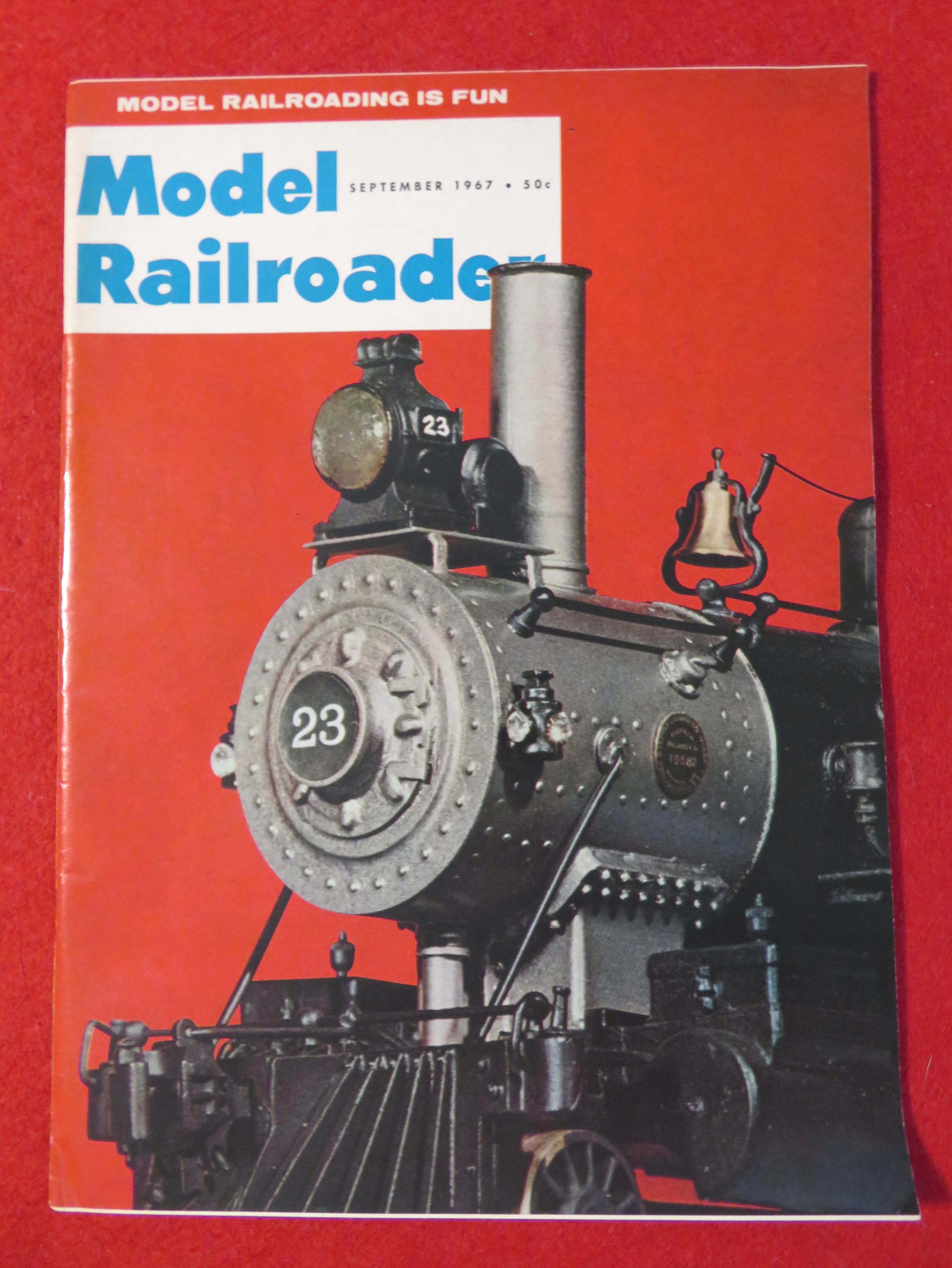 Model Railroader Magazine September 1967