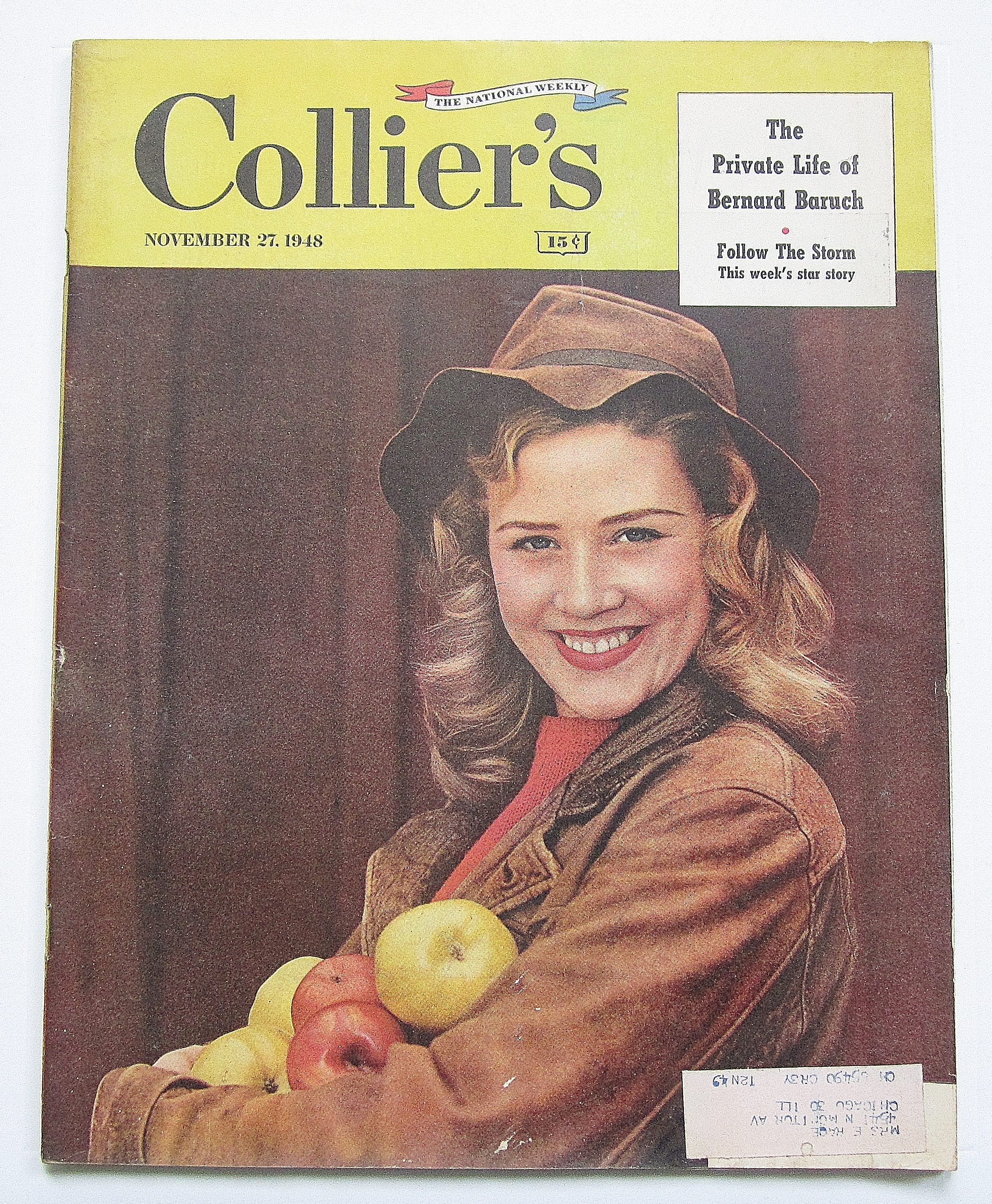 Collier's Magazine November 27, 1948 Bernard Baruch