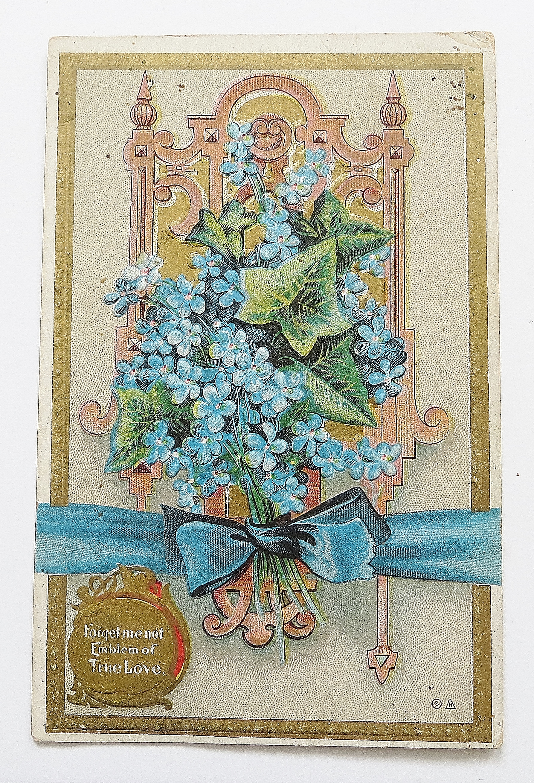 Flowers With A Ribbon