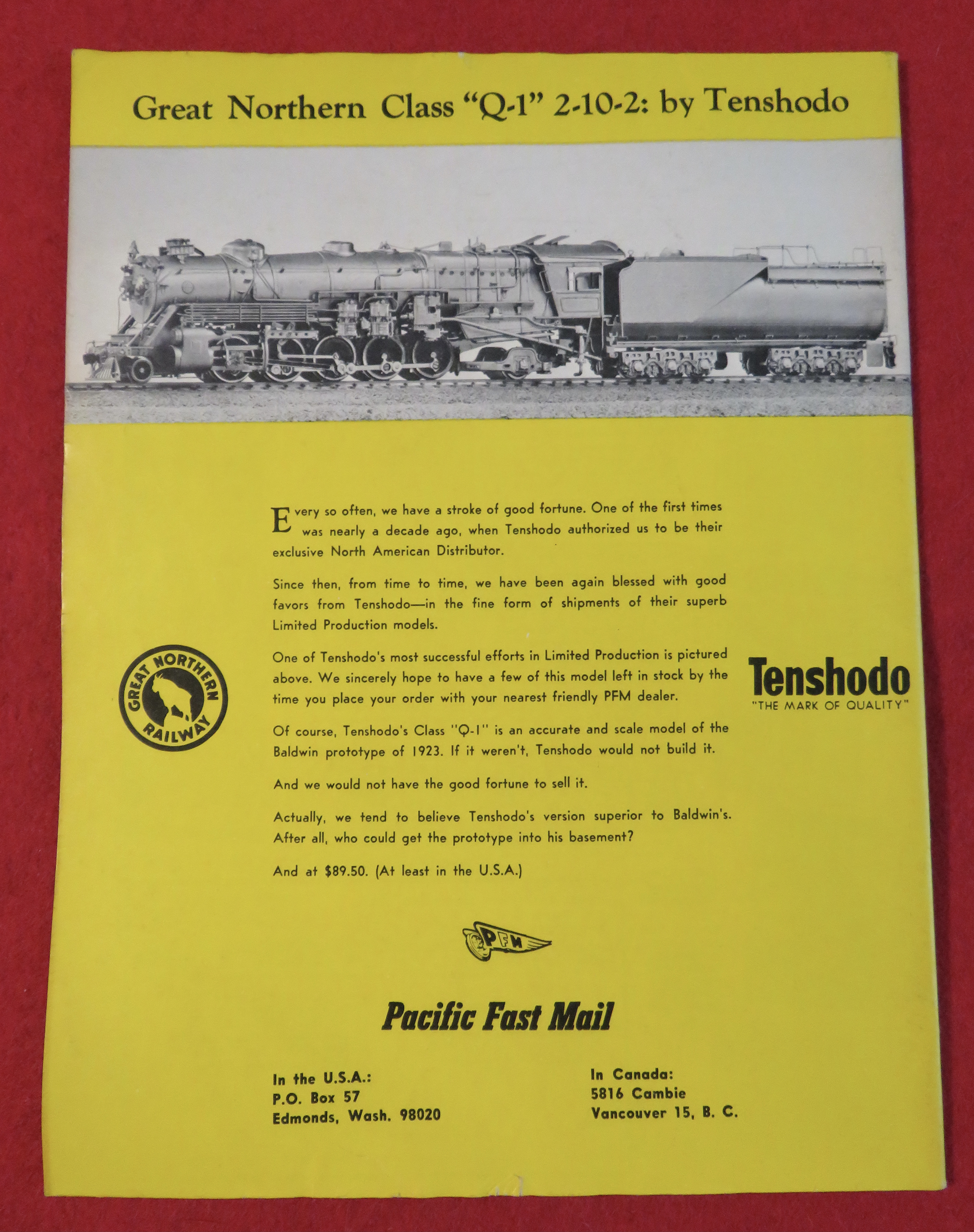 Railroad Model Craftsman Magazine July 1965