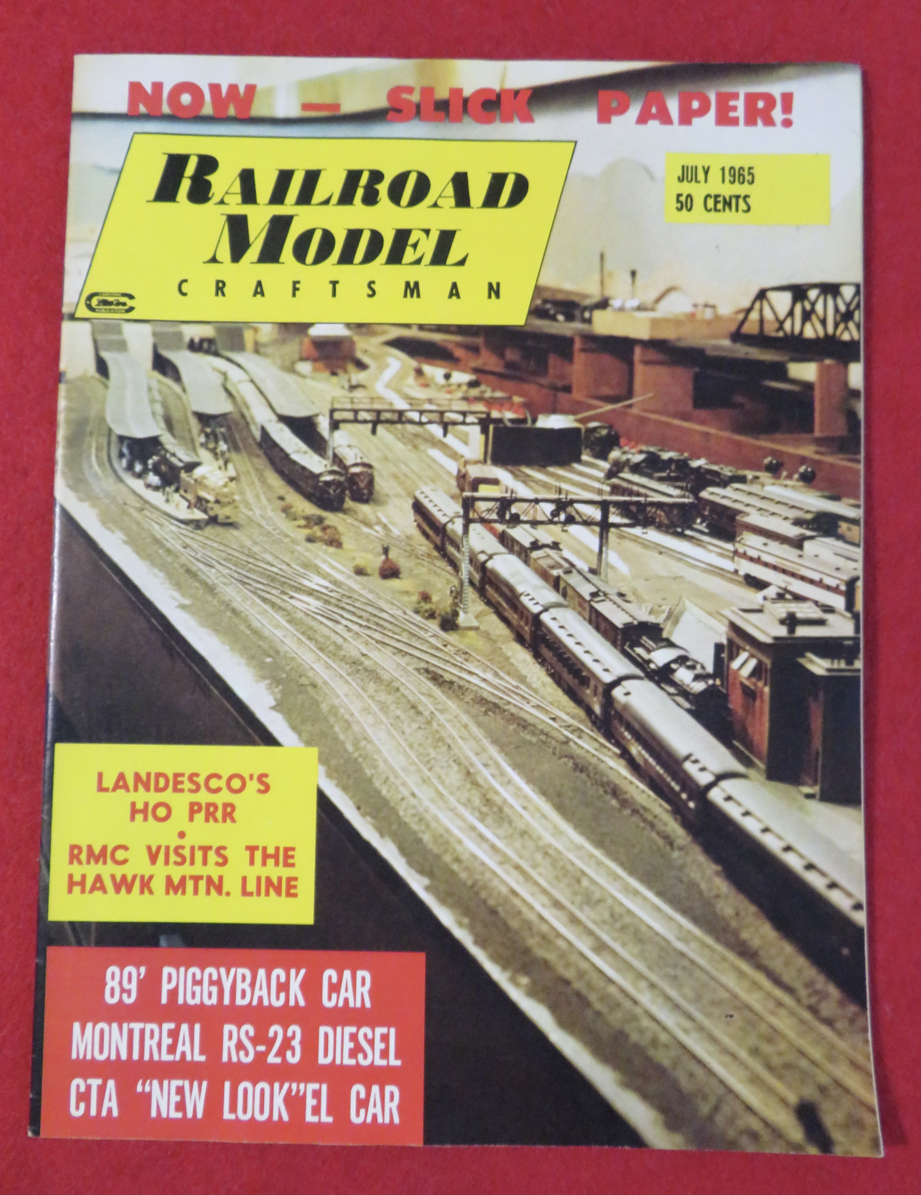 Railroad Model Craftsman Magazine July 1965