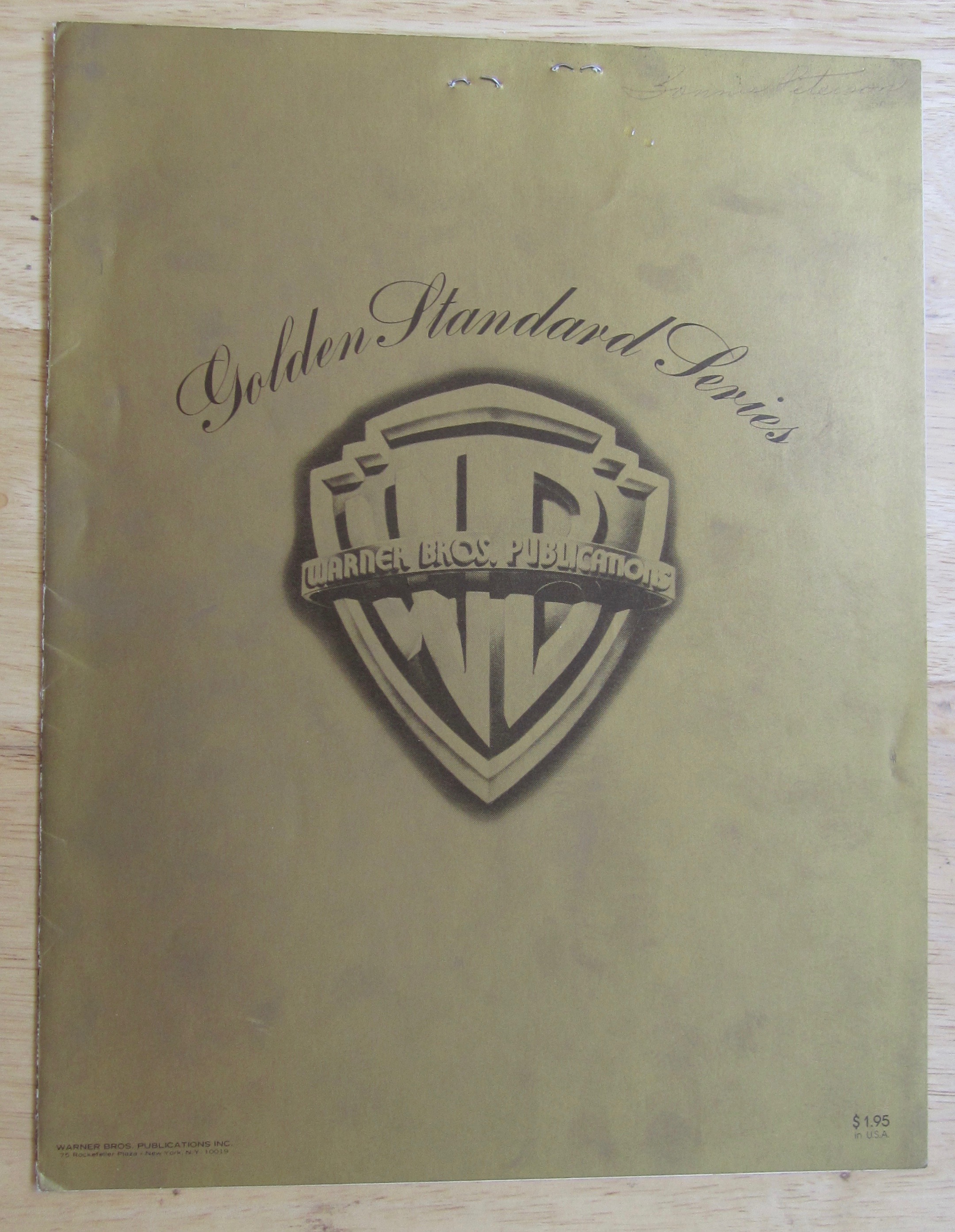 1938 Hooray For Hollywood Sheet Music