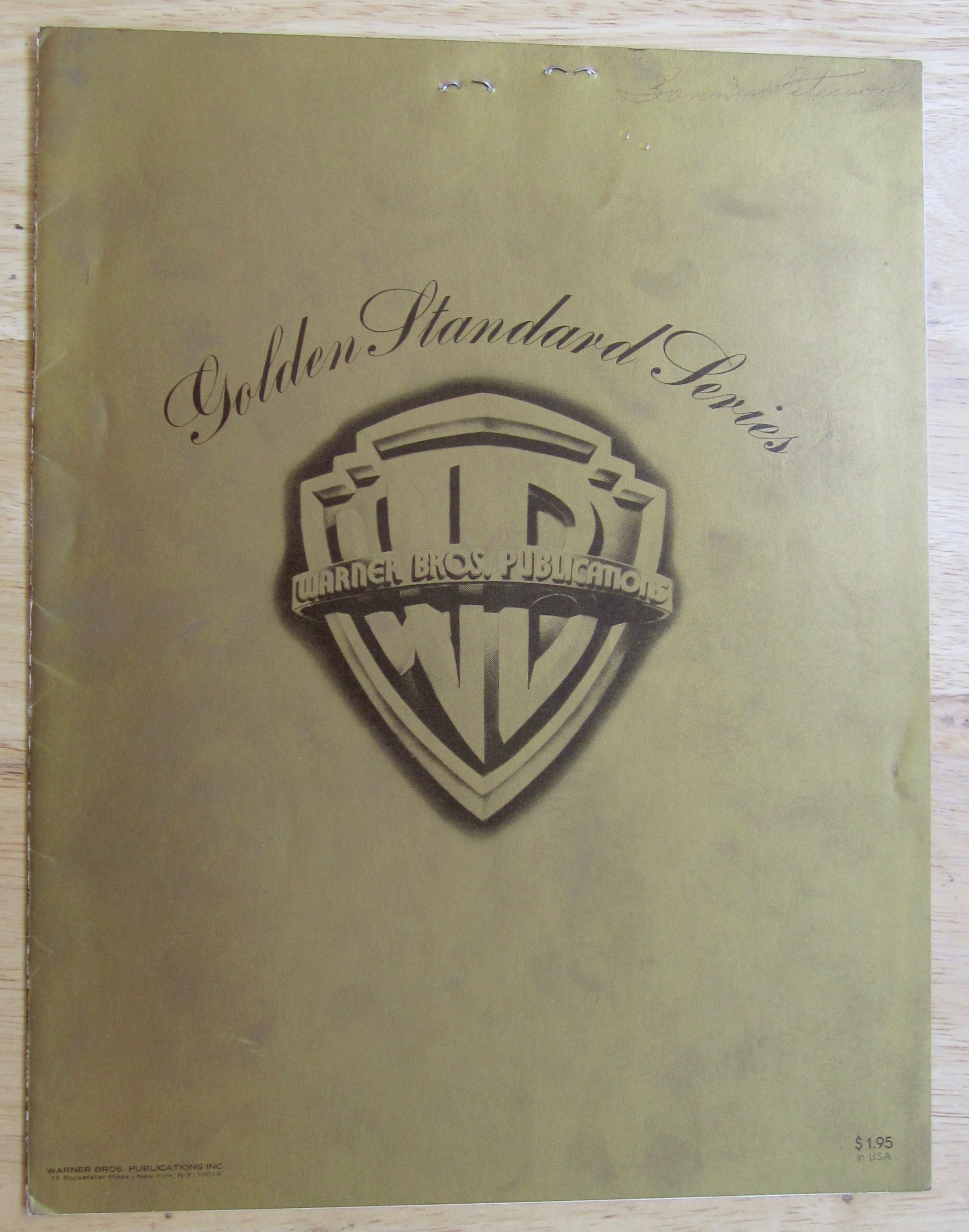 1938 Hooray For Hollywood Sheet Music