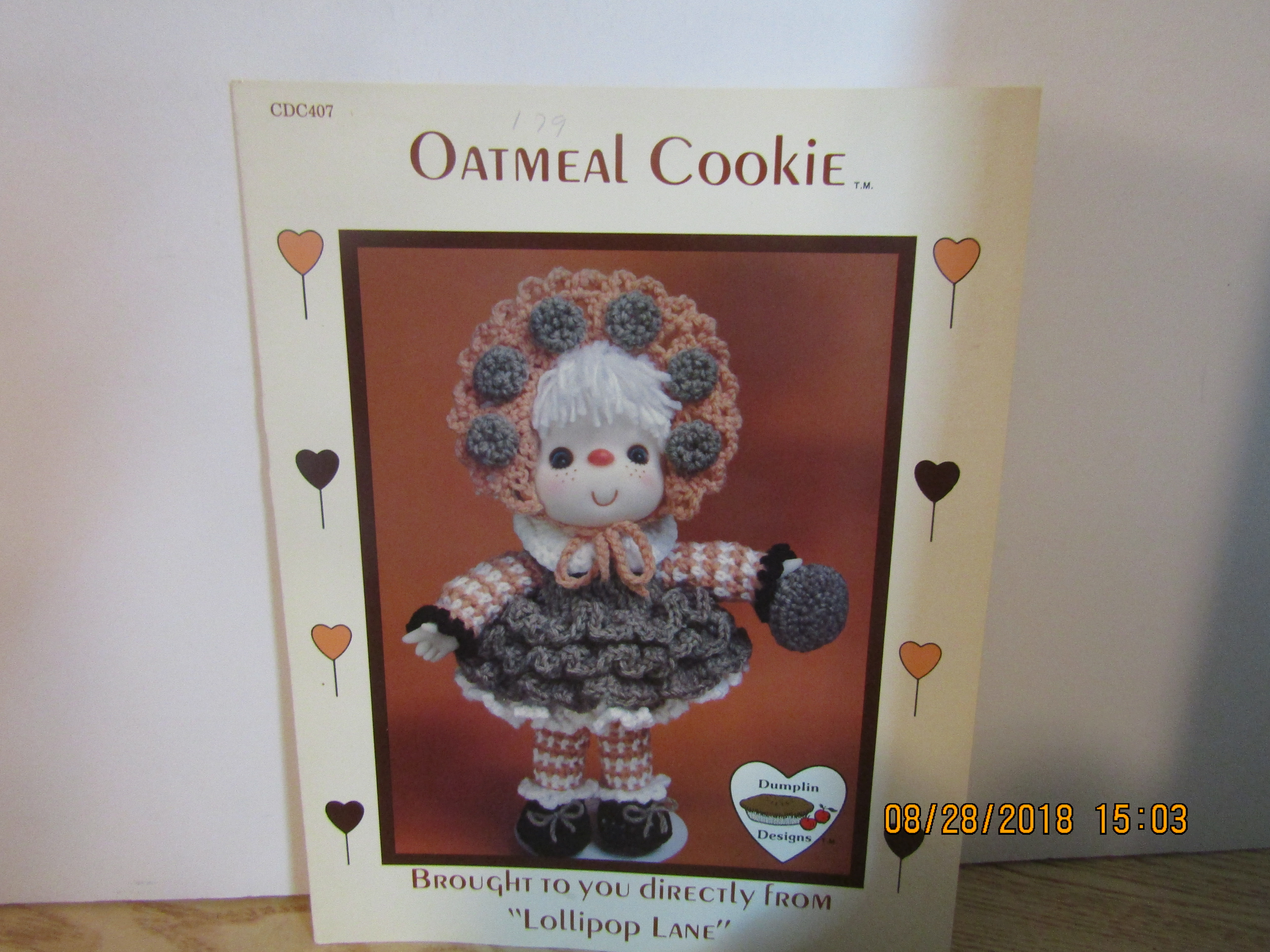 Dumplin Design Lollipop Lane Oatmeal Cookie #407