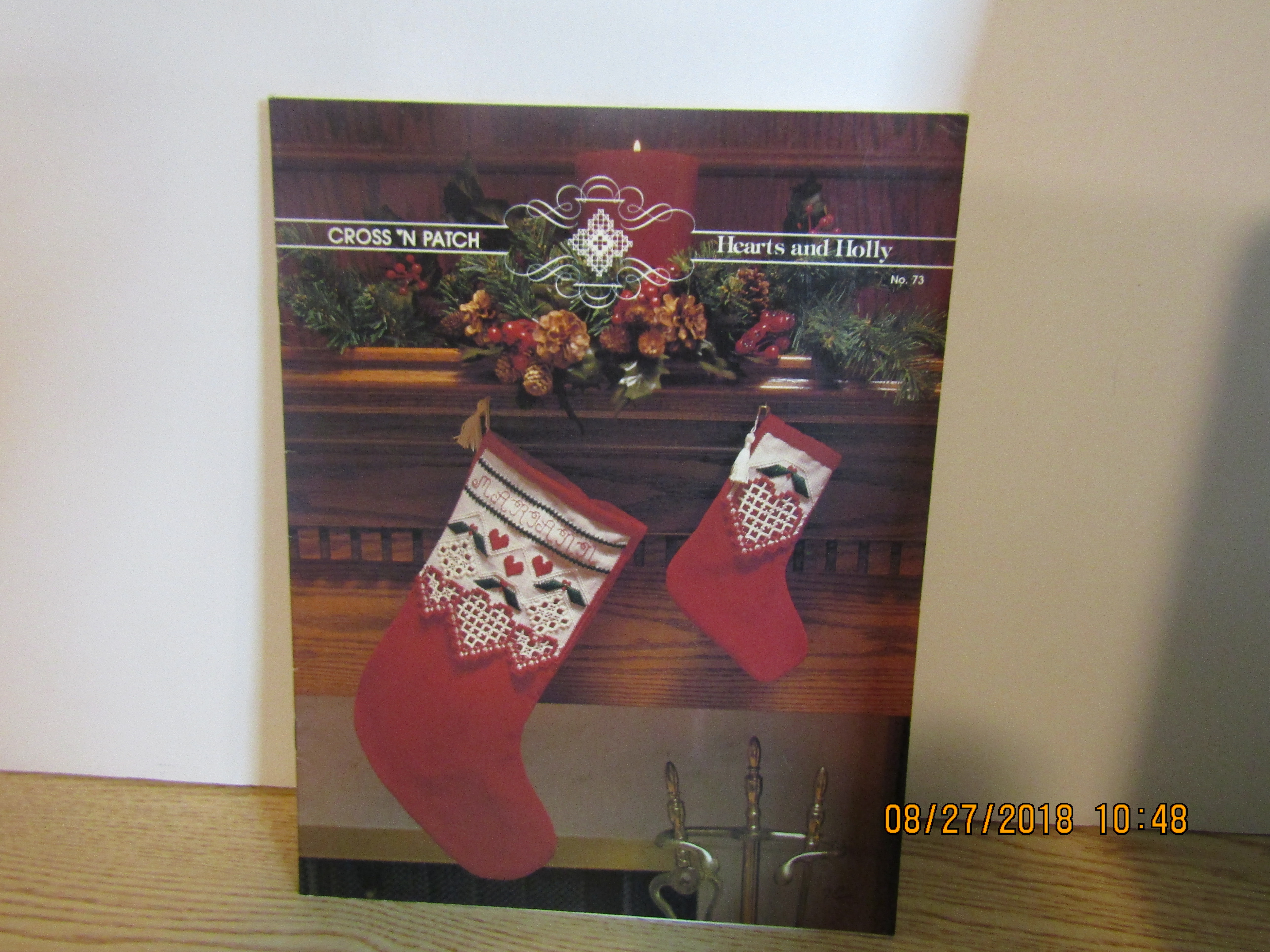 Cross-n-Patch Cross Stitch Book Hearts & Holly #73