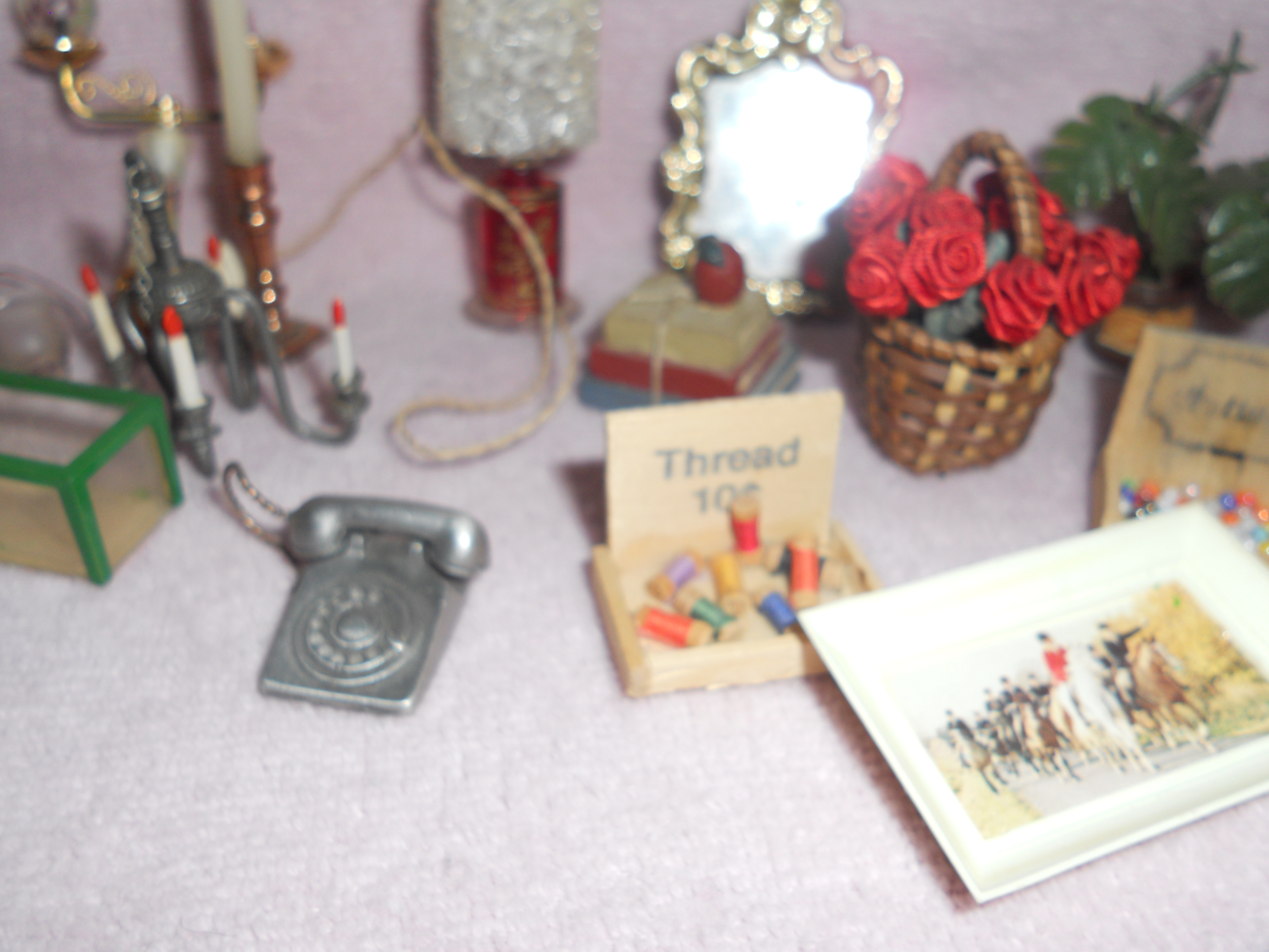 Dollhouse Accessories Large Lot Lamps so much
