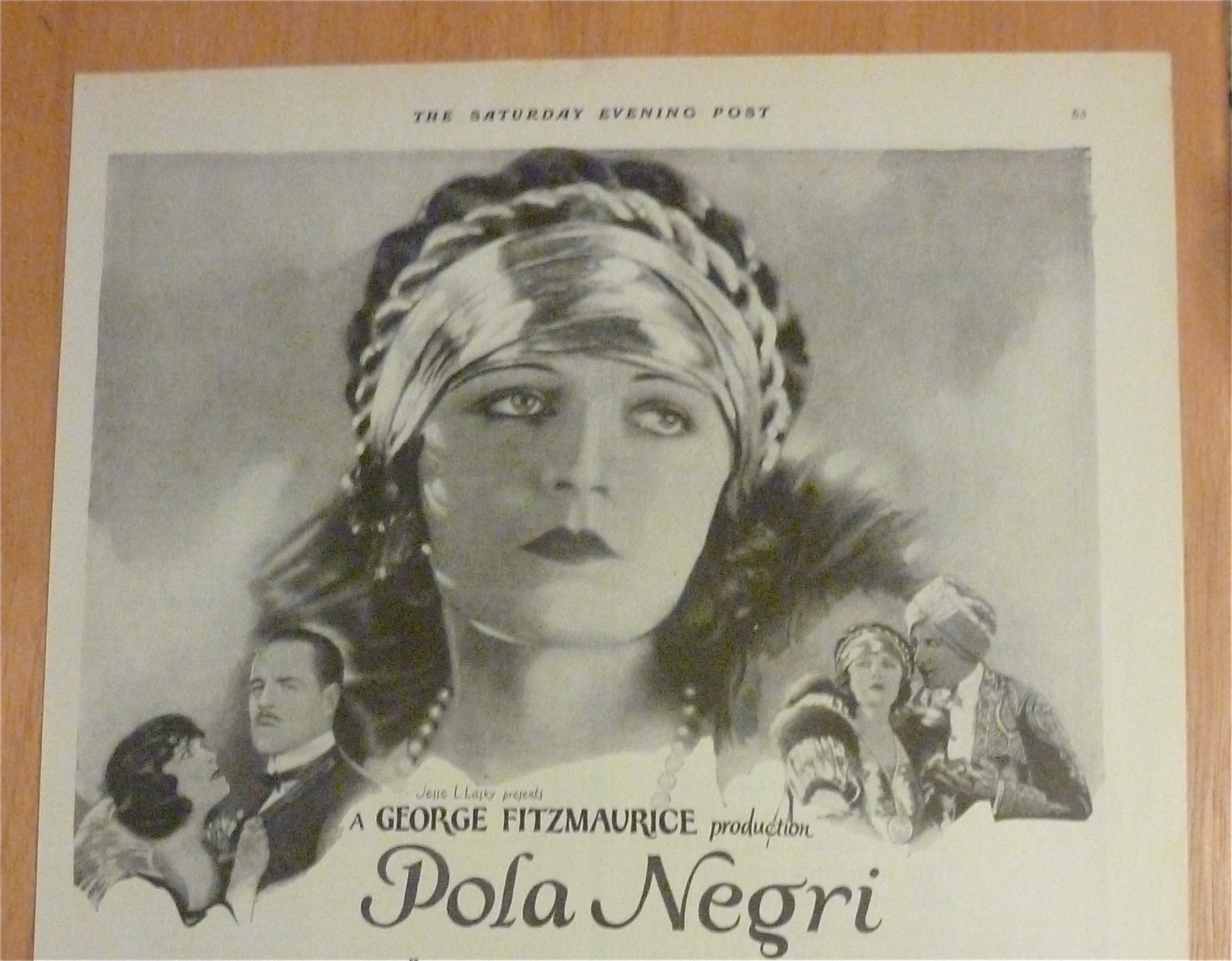 1923 The Cheat with Pola Negri