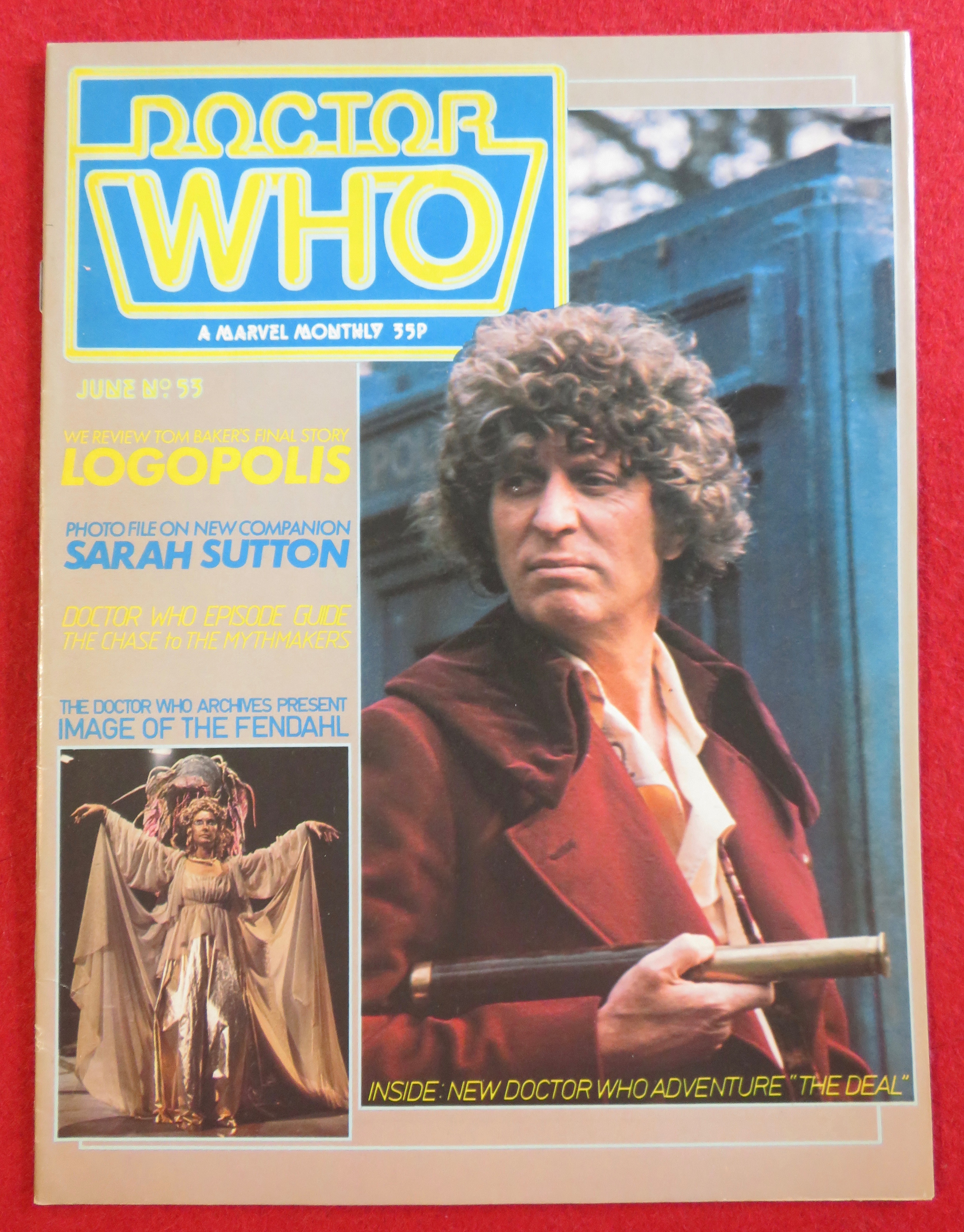 Doctor (Dr) Who Magazine June 1981