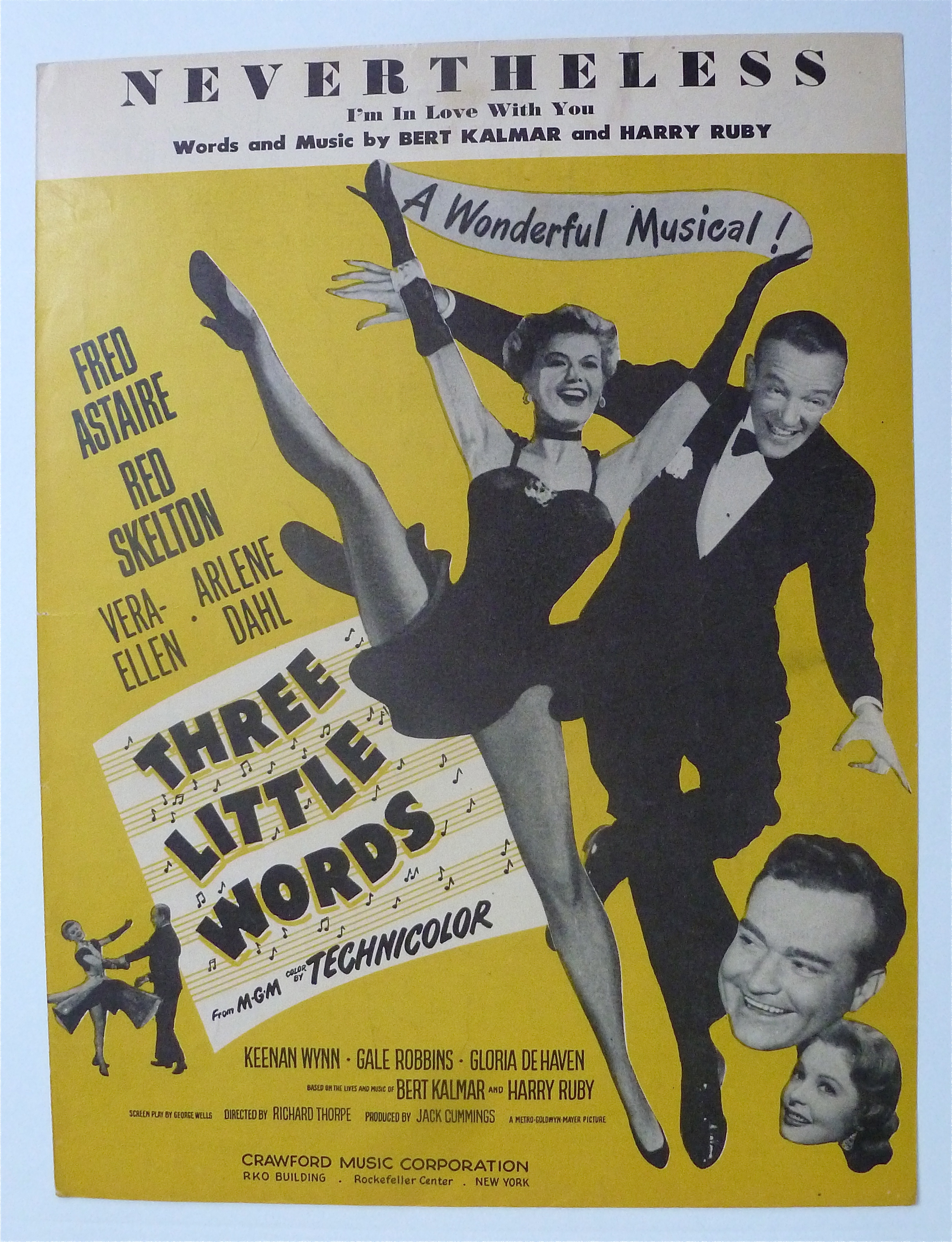 Sheet Music For 1931 Nevertheless I'm In Love With You
