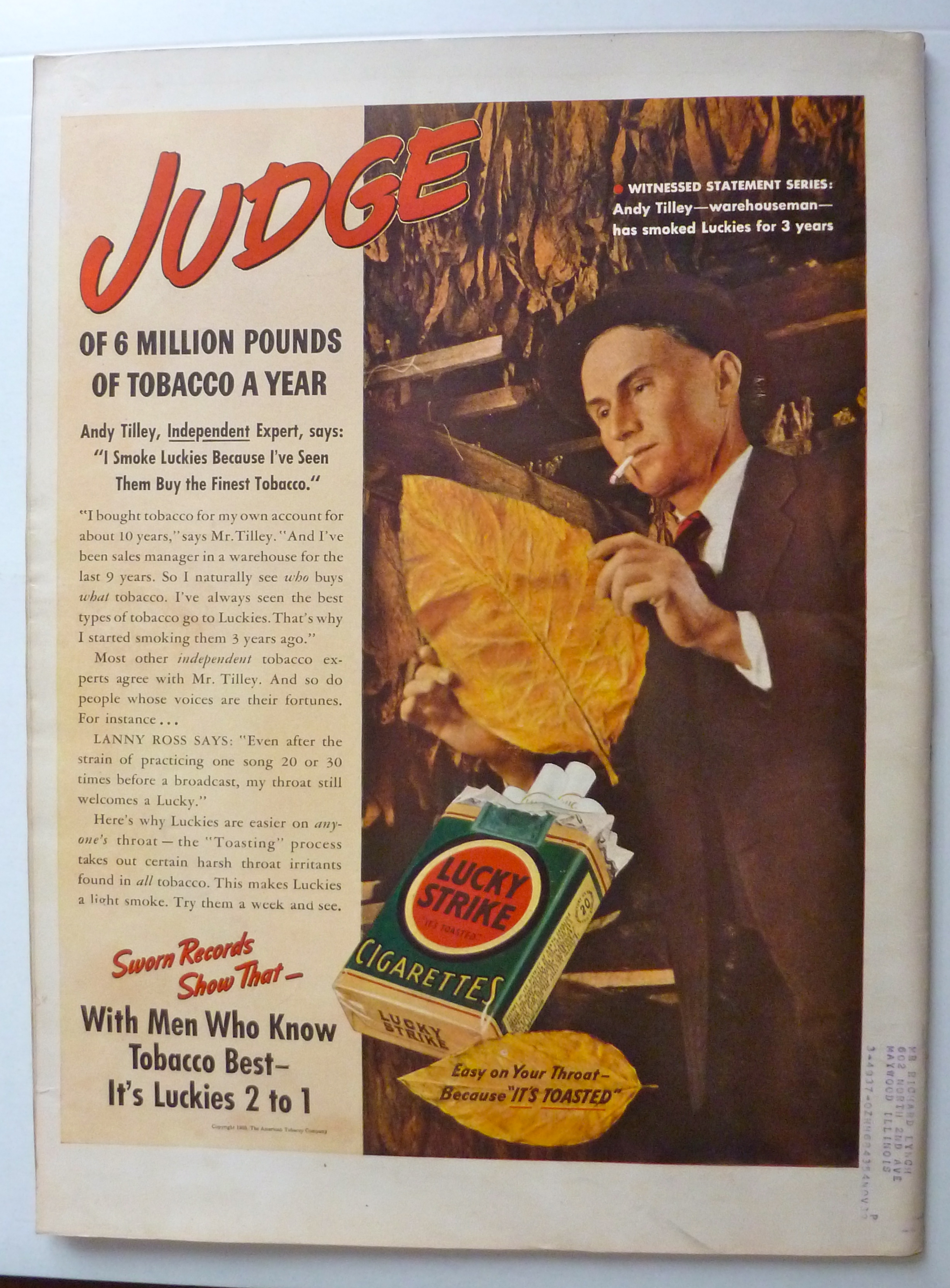 Life Magazine October 17, 1938 Carole Lombard