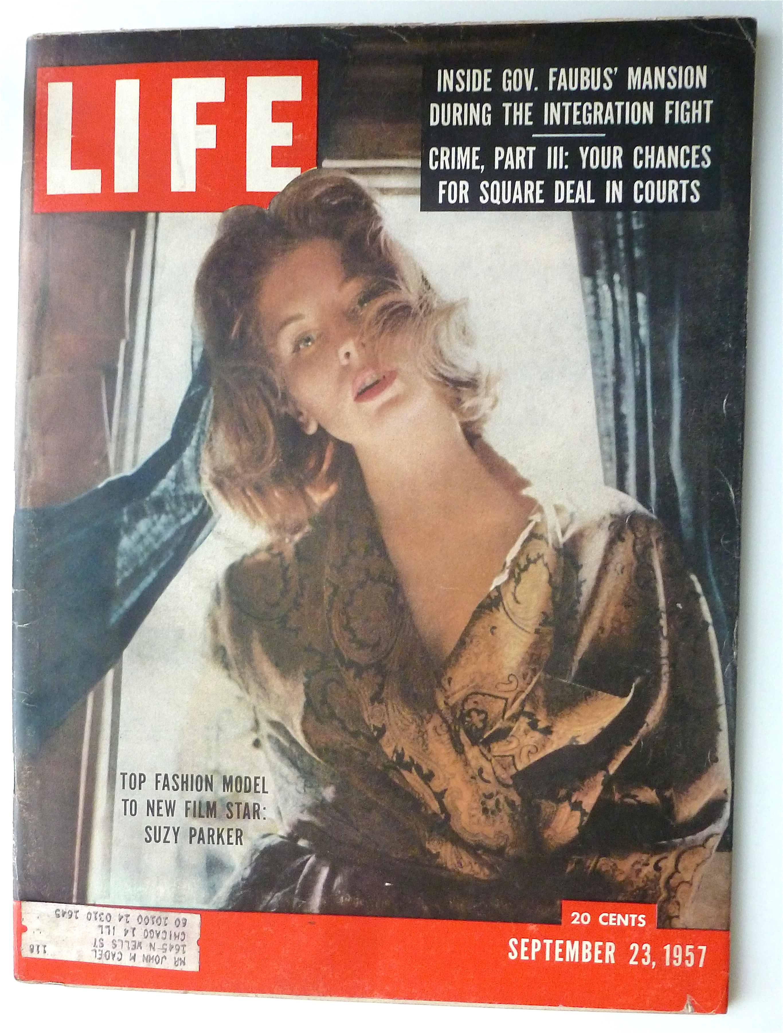 Life Magazine-September 23, 1957-Suzy Parker