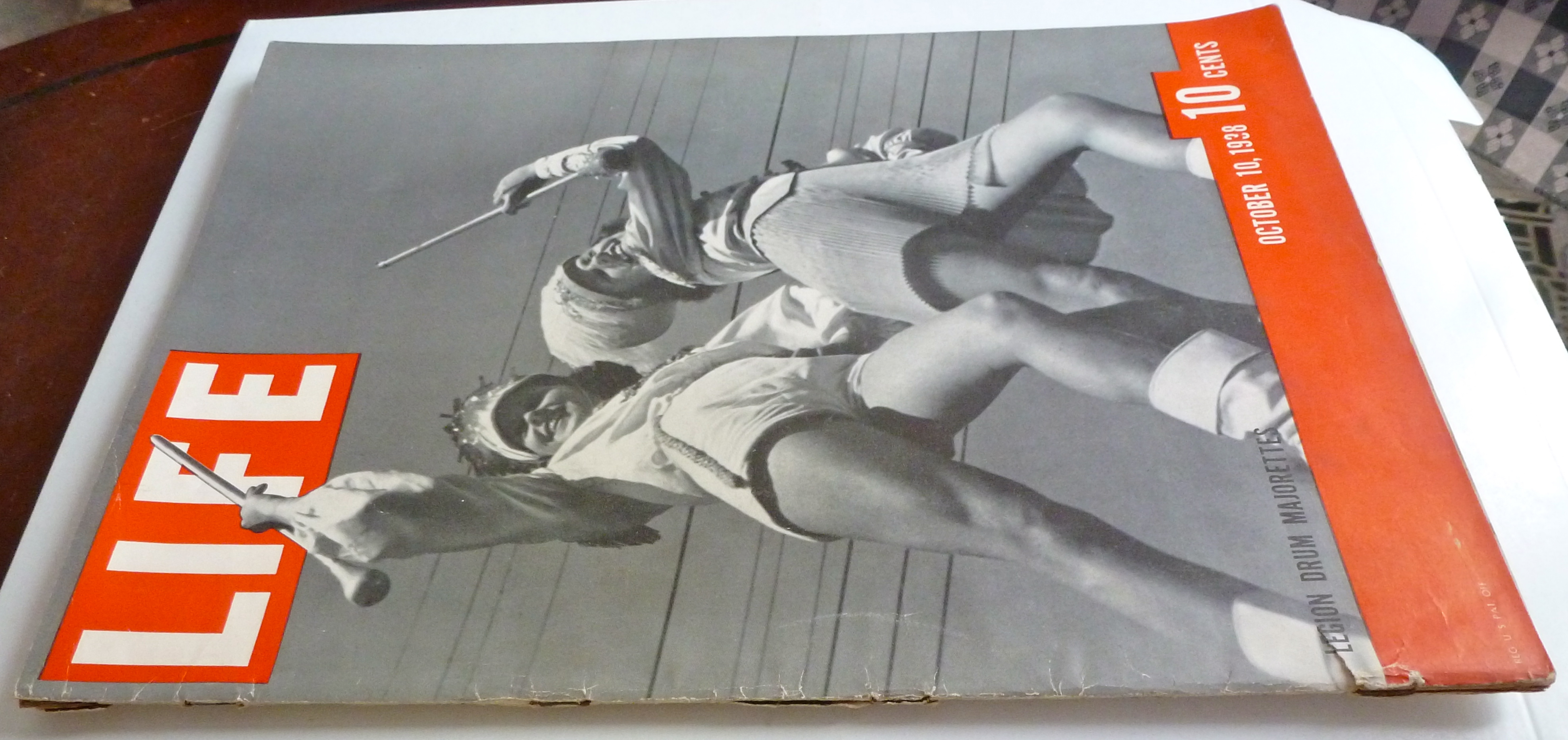 Life Magazine October 10, 1938 Legion Drum Majorettes