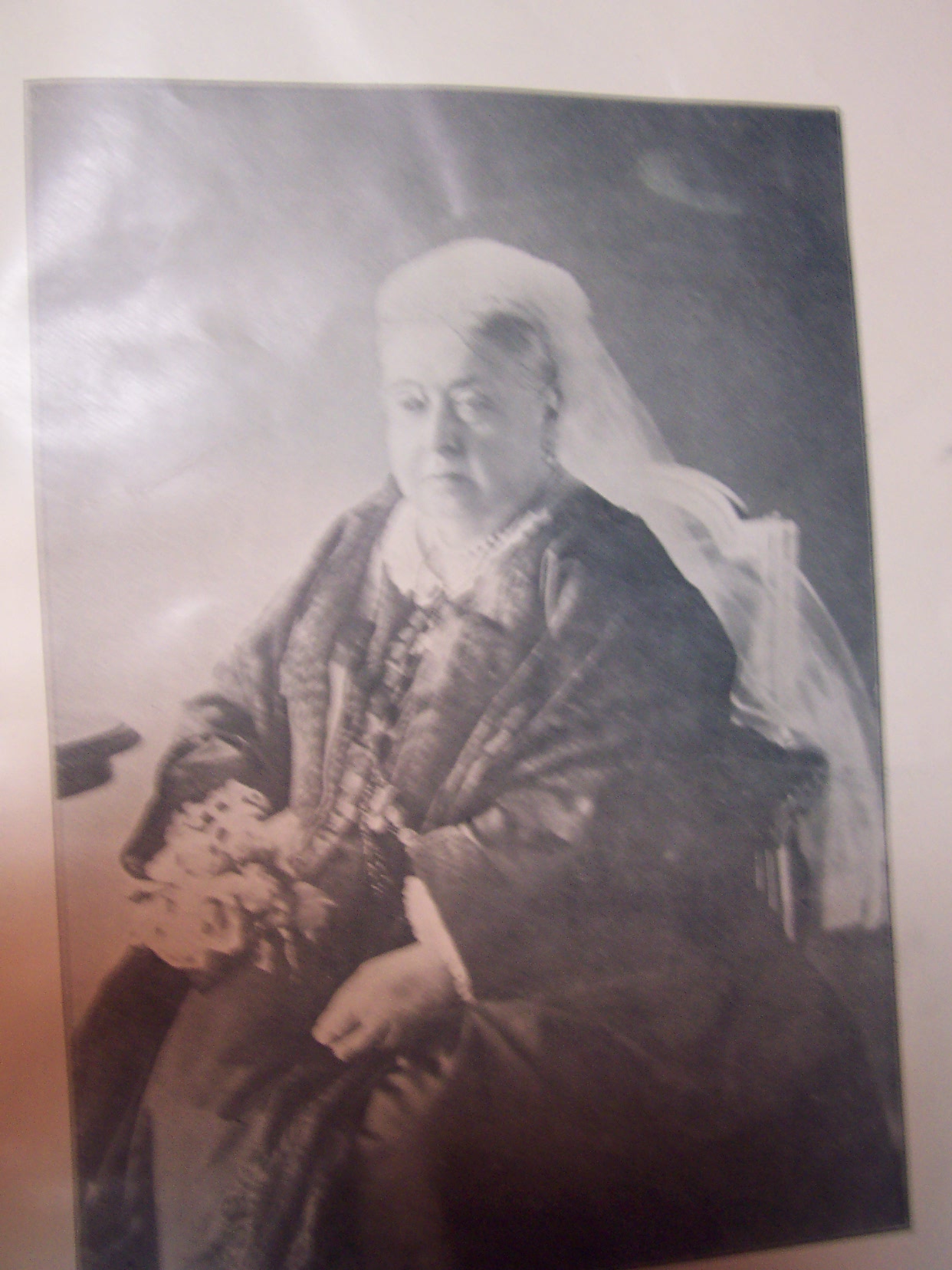 Life Queen Victoria Salesman's Sample 1901